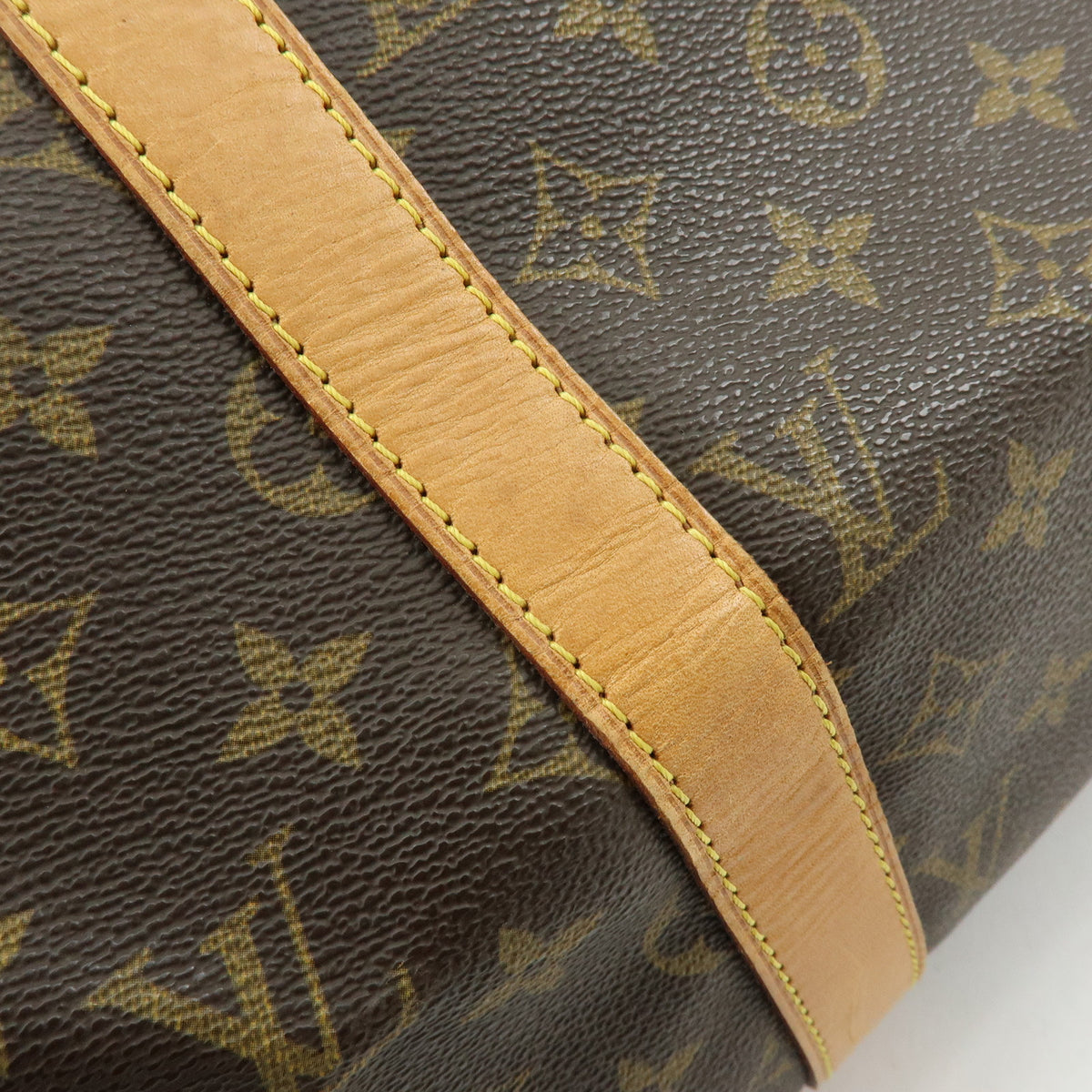 Louis Vuitton Monogram Keep All Bandouliere 50 Boston Bag M41416