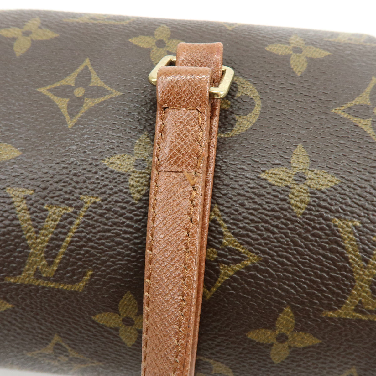 Louis Vuitton Monogram Papillon 26 Hand Bag Brown M51366