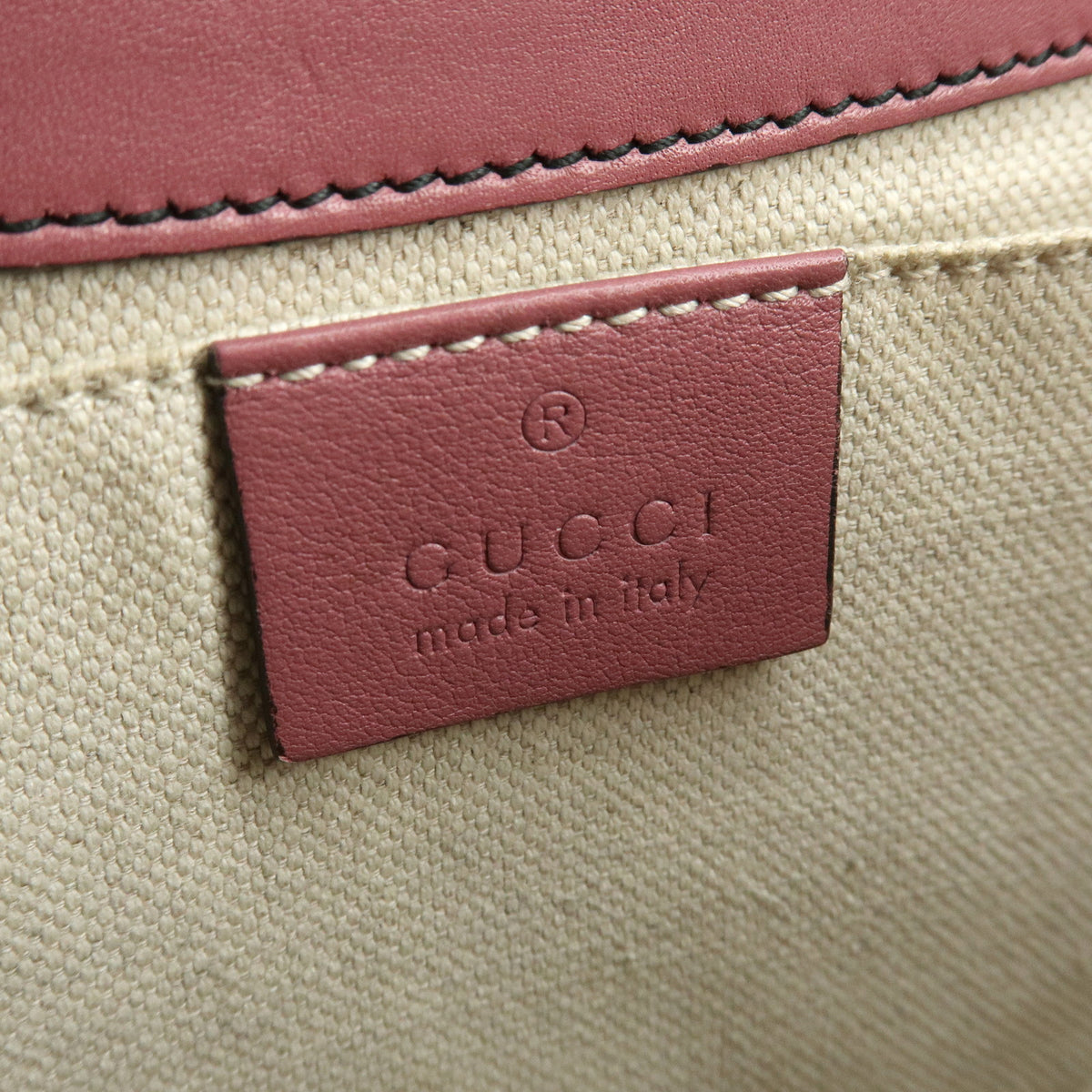 GUCCI Horsebit Guccissima Leather Chain Shoulder Hand Bag Pink 295402