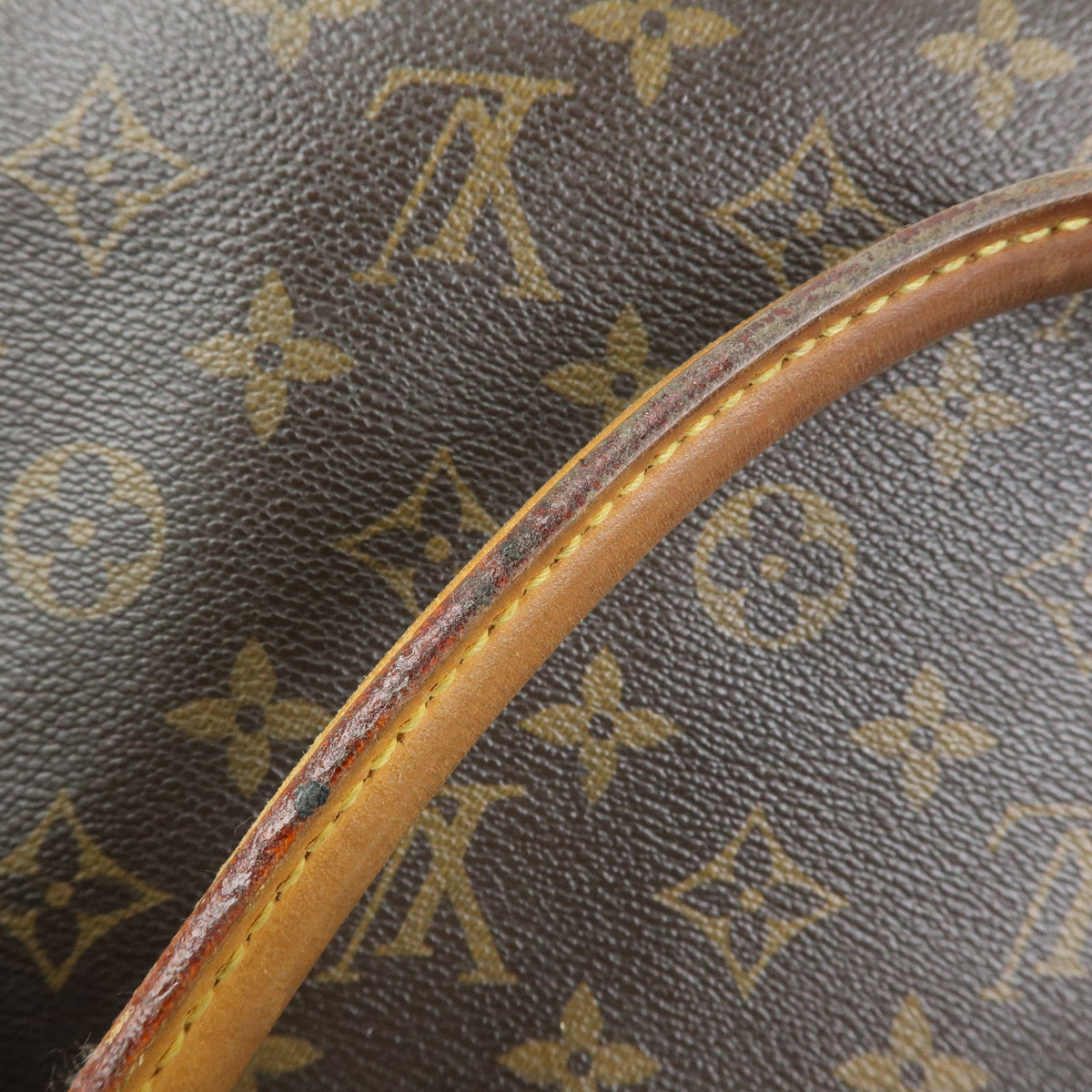 Louis Vuitton Monogram Lockit Horizontal Shoulder Bag Brown M40104