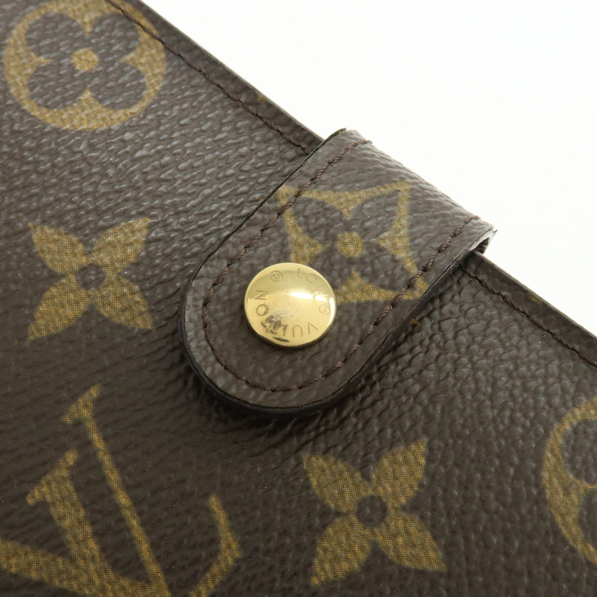 Louis Vuitton Monogram Agenda PM Planner Cover Brown R20005