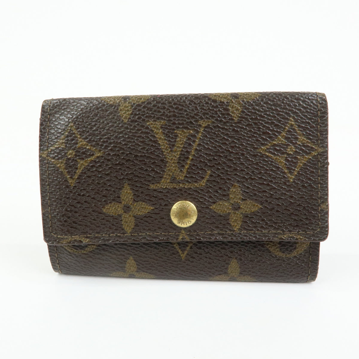 Louis Vuitton Lot of 3 Monogram Taiga Pouch Key Case Brown Epicea