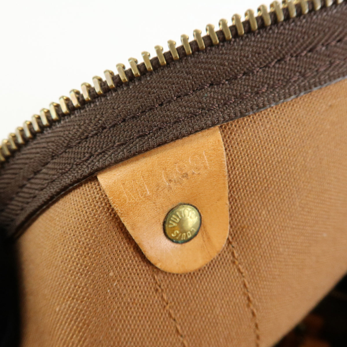 Louis Vuitton Monogram Keep All 55 Boston Bag Brown M41424
