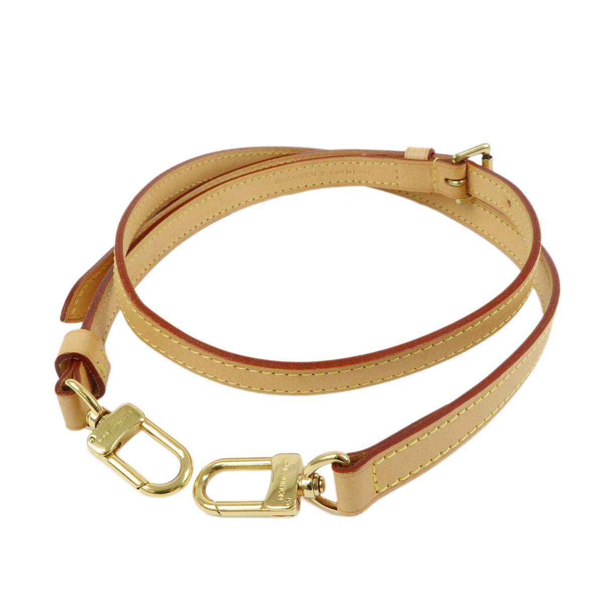Louis Vuitton Adjustable Leather Shoulder Strap 120cm 1.6cm J52312