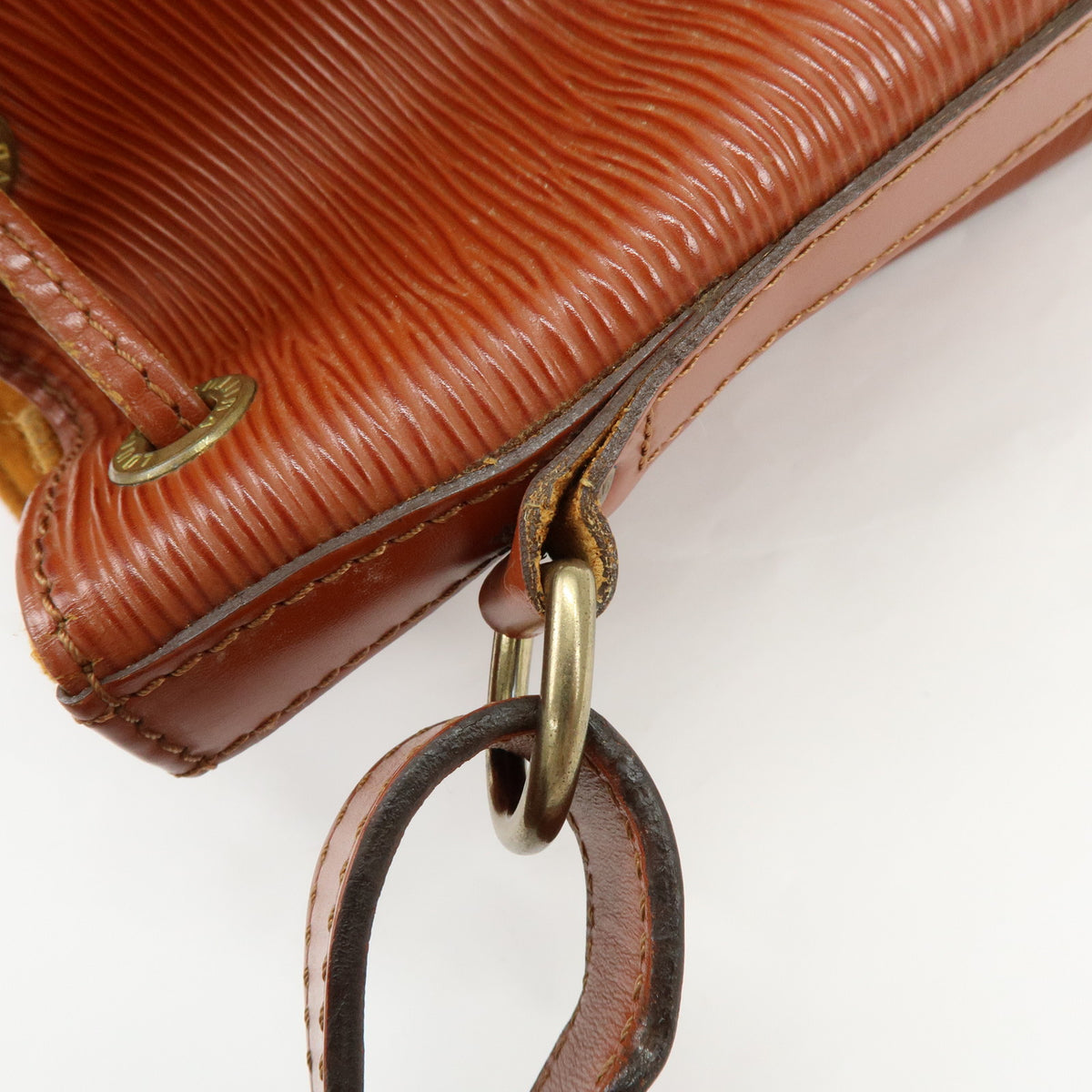 Louis Vuitton Epi Petit Noe Shoulder Bag Kenya Brown M44103