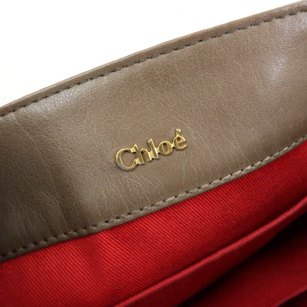 Chloe Eden Leather Shoulder Bag Crossbody Bag Brown