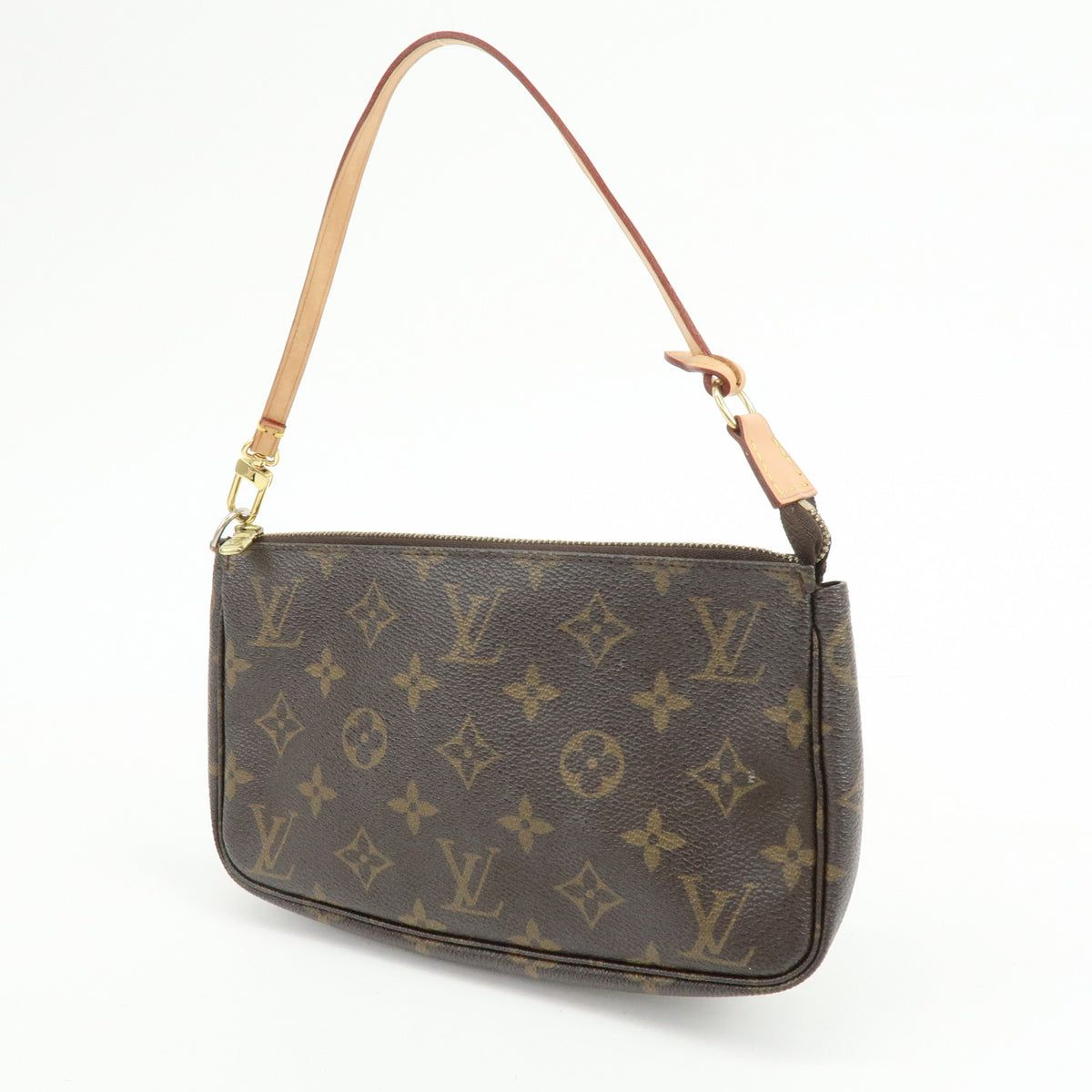Louis Vuitton Monogram Pochette Accessoires Pouch Hand Bag M51980