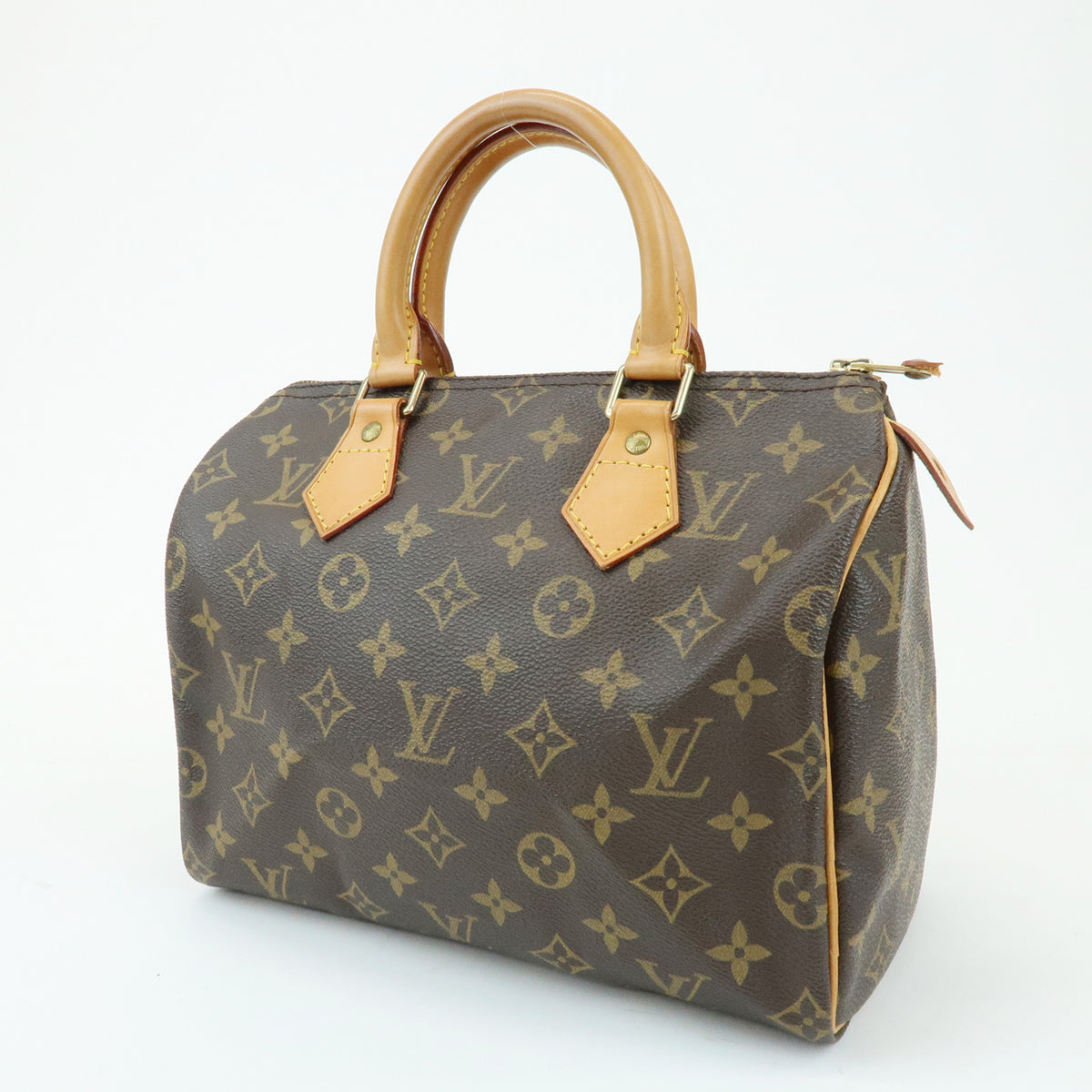 Louis Vuitton Monogram Speedy 25 Boston Bag Hand Bag Brown M41528