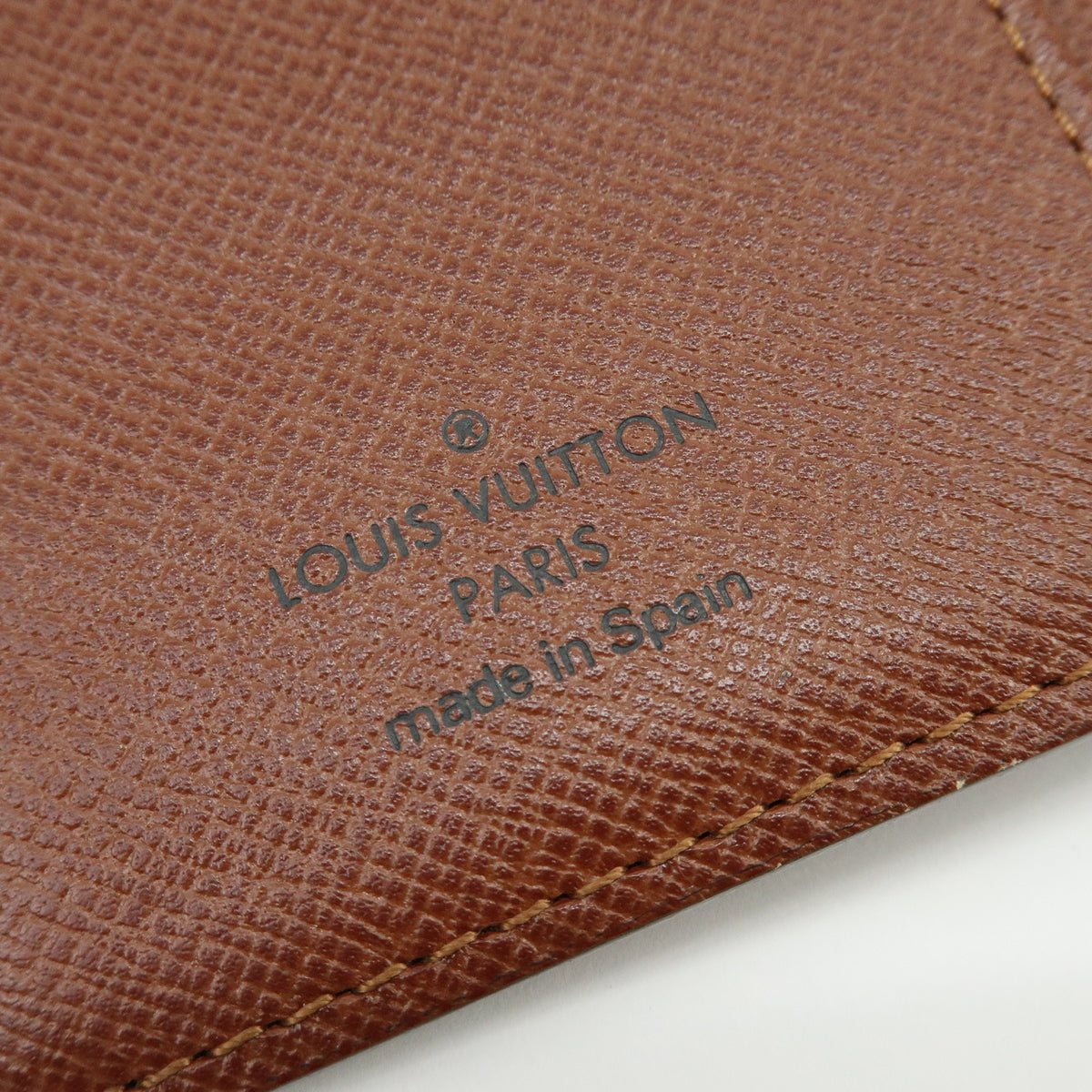 Louis Vuitton Monogram Agenda PM Planner Cover Brown R20005