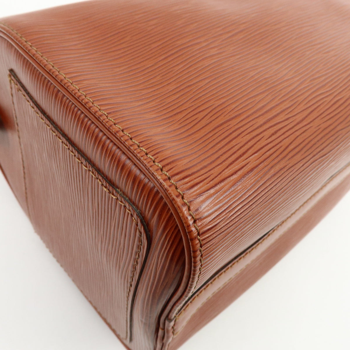 Louis Vuitton Epi Speedy 25 Leather Hand Boston Bag Kenya Brown M43013