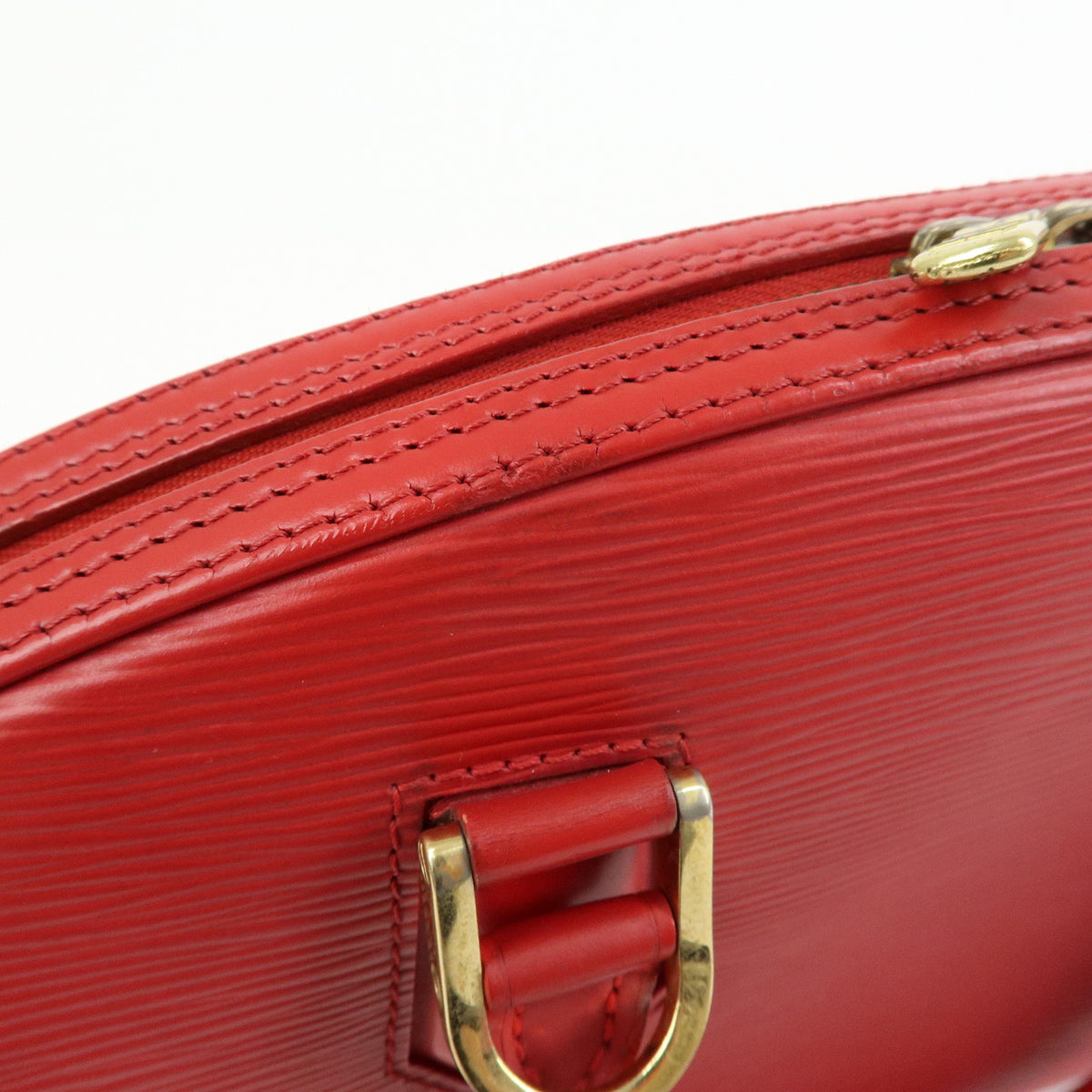 Louis Vuitton Epi Leather Jasmine Hand Bag Castilian Red M52087