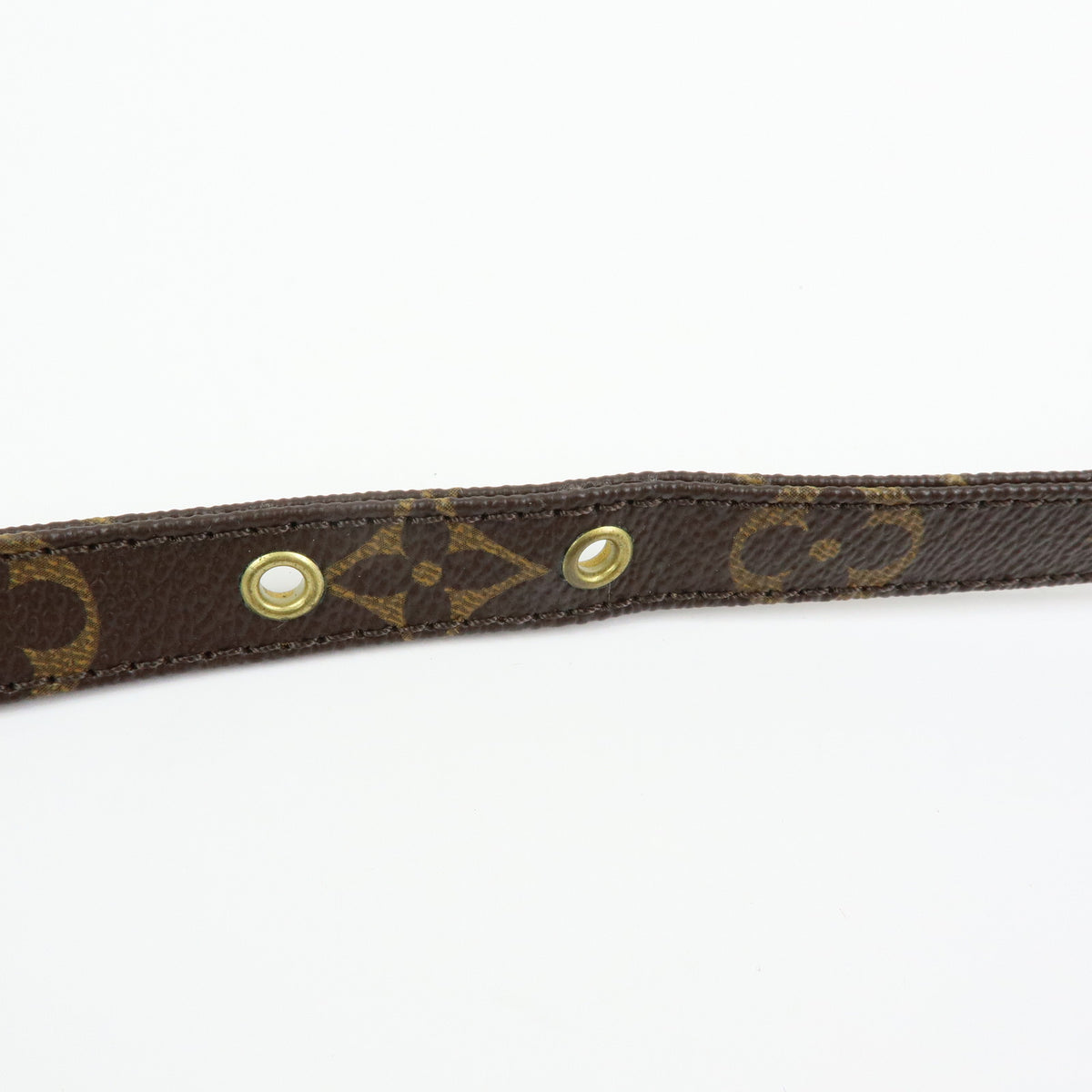 Louis Vuitton Monogram Adjustable Shoulder Strap Brown 120cm J52315