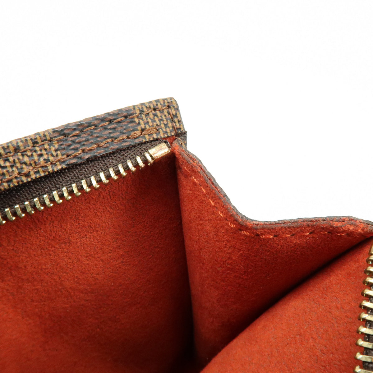 Louis Vuitton Damier Ebene Pouch for Marais Bag Brown