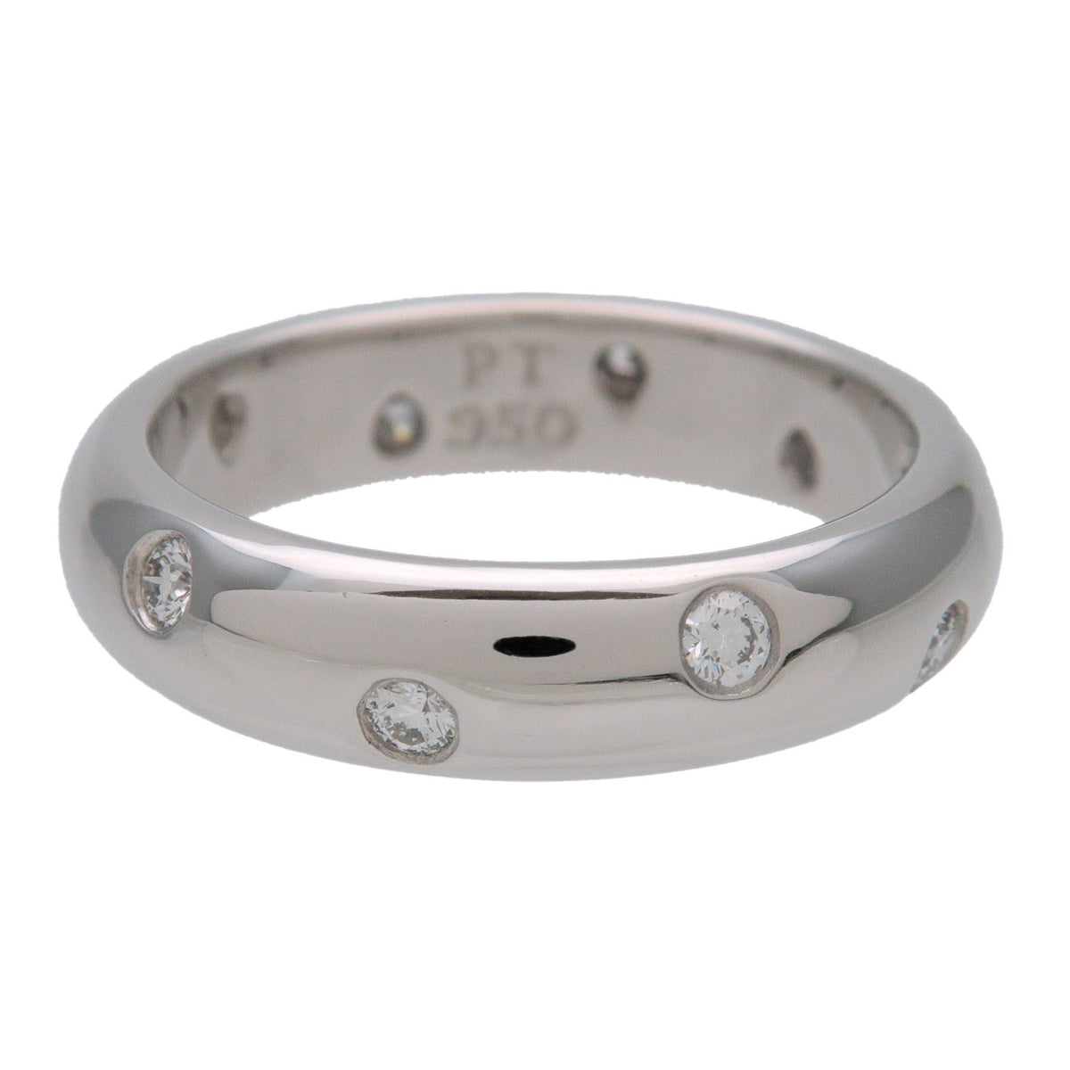 Tiffany&Co Dots Diamond Ring PT950 Platinum US5 EU49.5