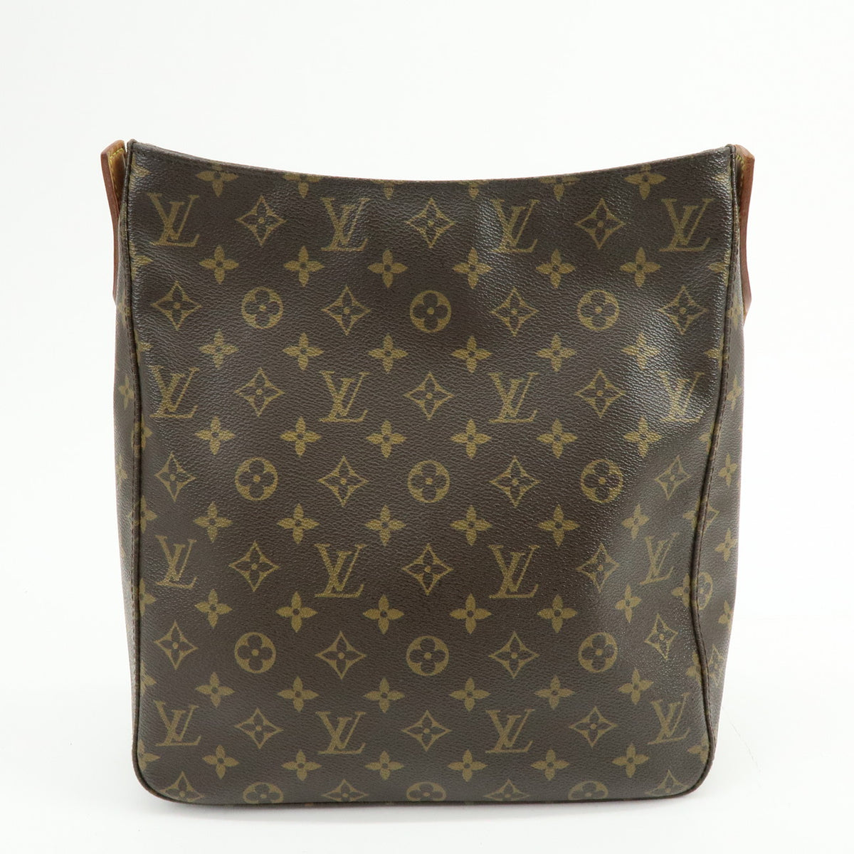 Louis Vuitton Monogram Looping GM Leather Shoulder Bag Brown M51145