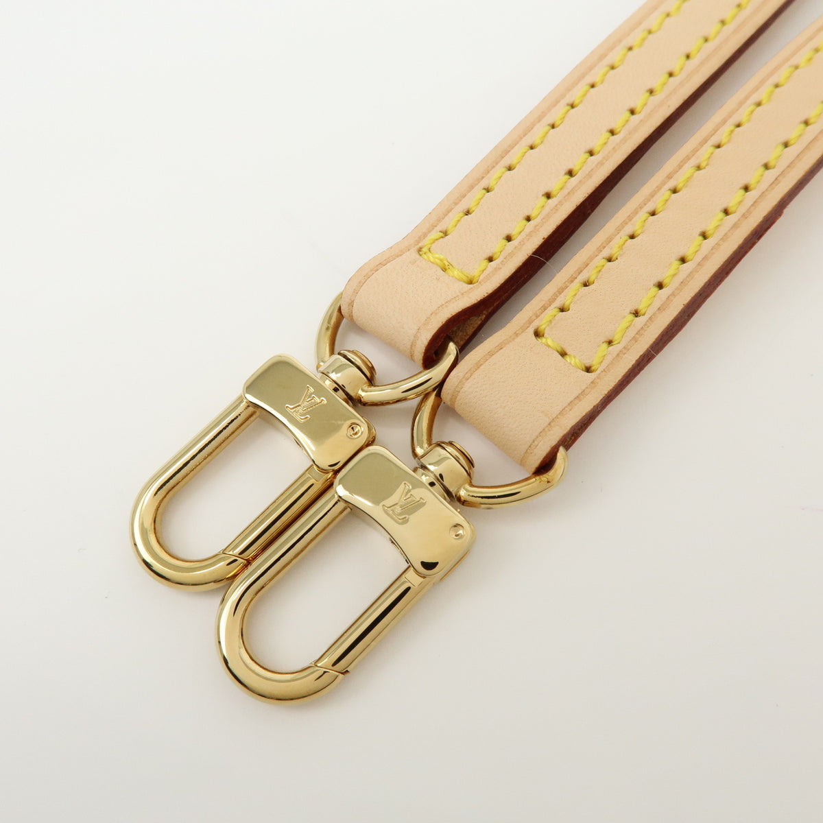Louis Vuitton Nume Leather Shoulder Strap 120cm Natural J00145