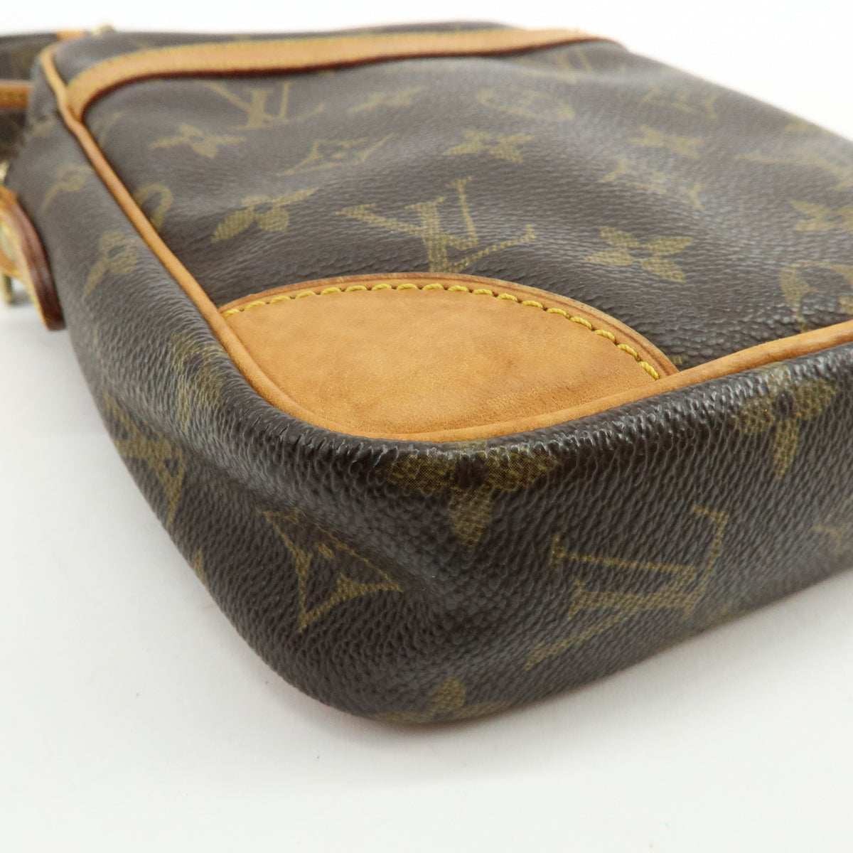 Louis Vuitton Monogram Danube Shoulder Bag Crossbody Bag Brown M45266