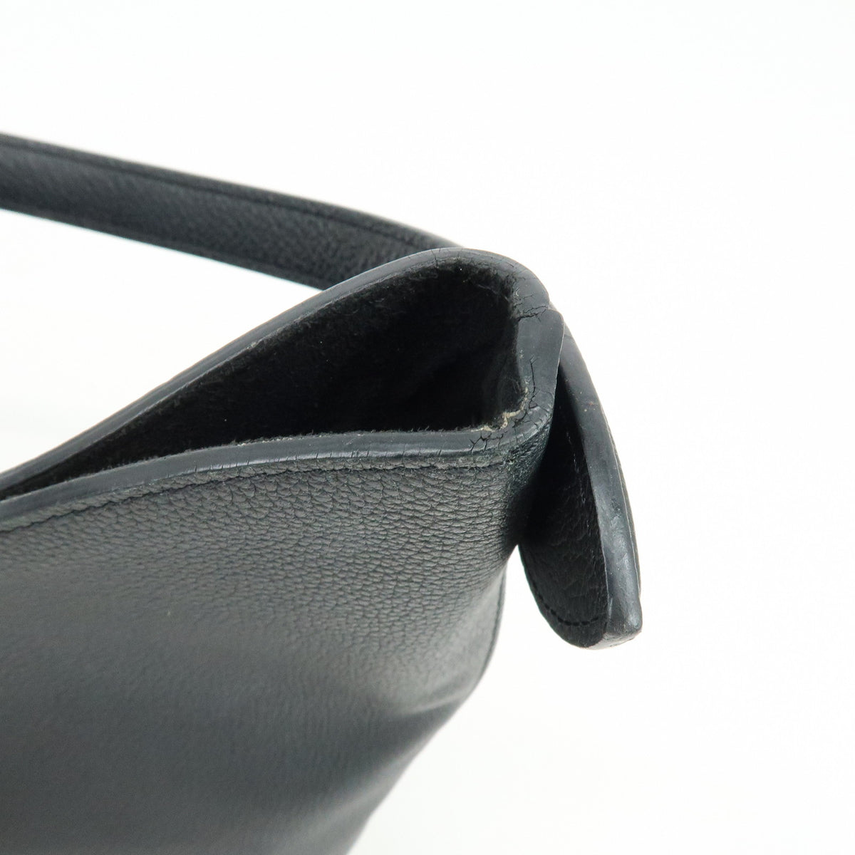 Louis Vuitton Lockme Hobo Leather Shoulder Bag Hand Bag Noir M52776