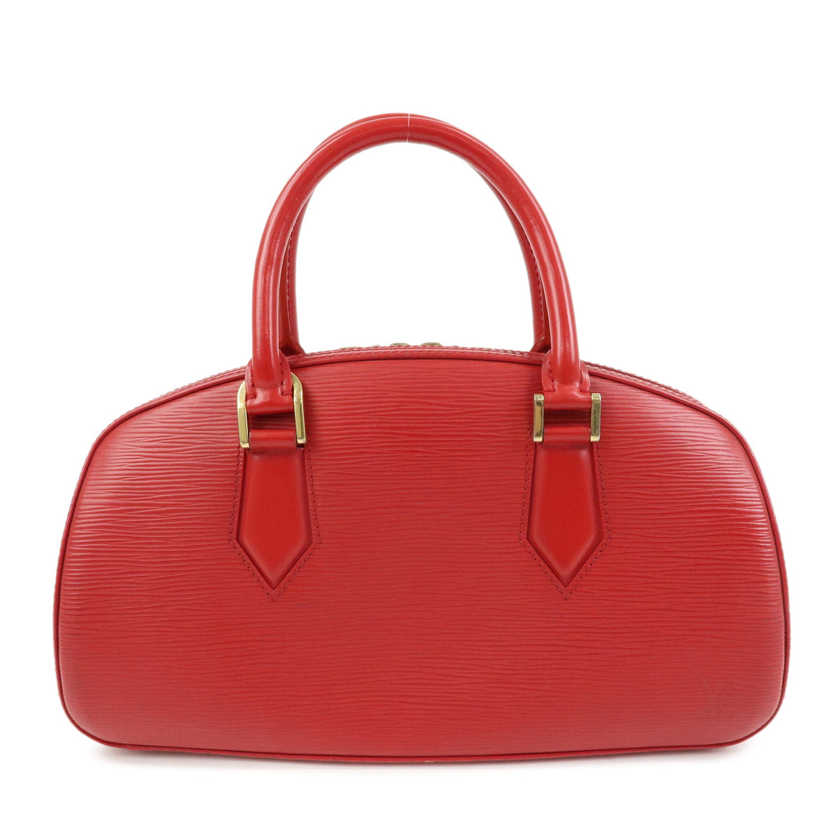 Louis Vuitton Epi Leather Jasmine Hand Bag Castilian Red M52087