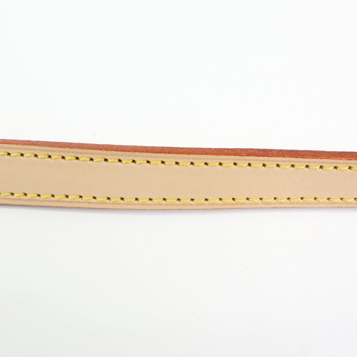 Louis Vuitton Leather Shoulder Strap 120cm 1.6cm Natrual J00144
