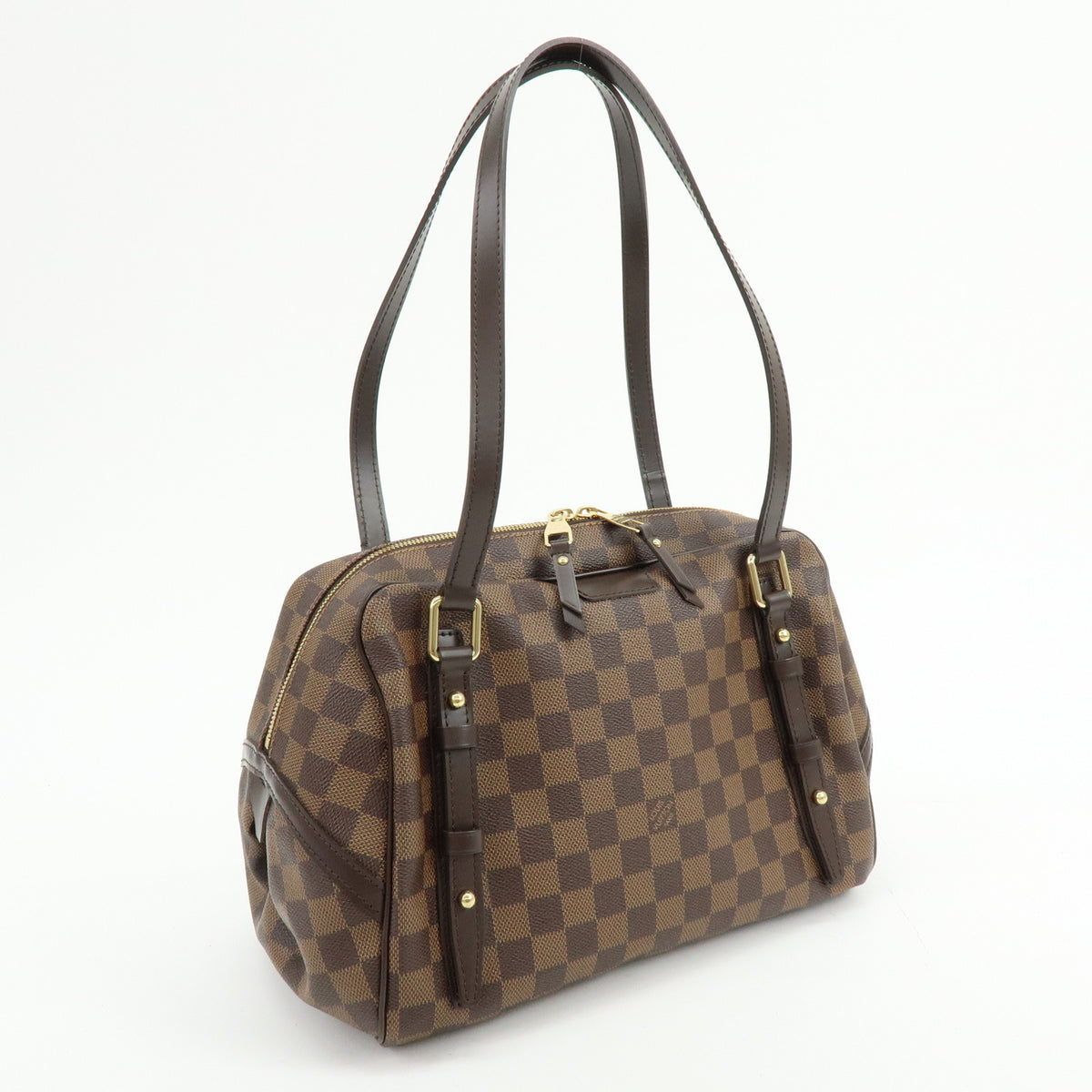 Louis Vuitton Damier Rivington GM Shoulder Bag Damier Ebene N41158