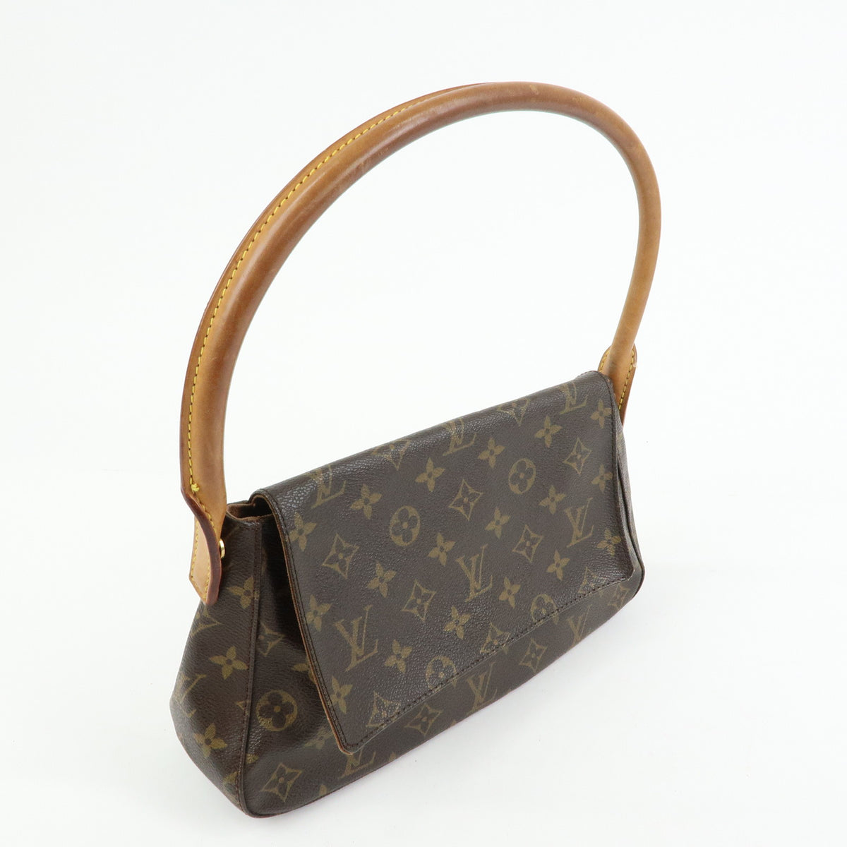Louis Vuitton Monogram Mini Looping Shoulder Bag Brown M51147