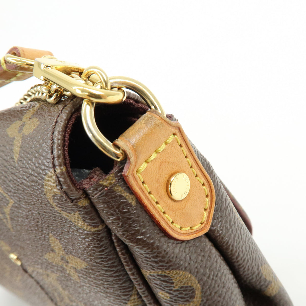 Louis Vuitton Monogram Favorite MM 2Way Bag Shoulder Bag Brown M40718