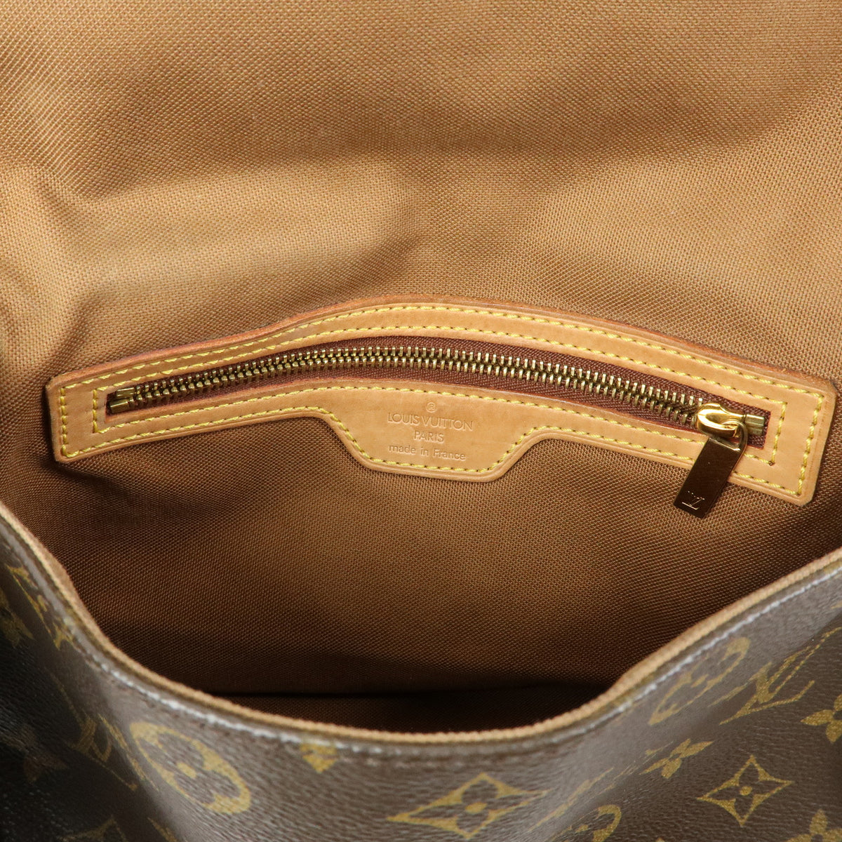 Louis Vuitton Monogram Mini Looping Shoulder Bag Brown M51147