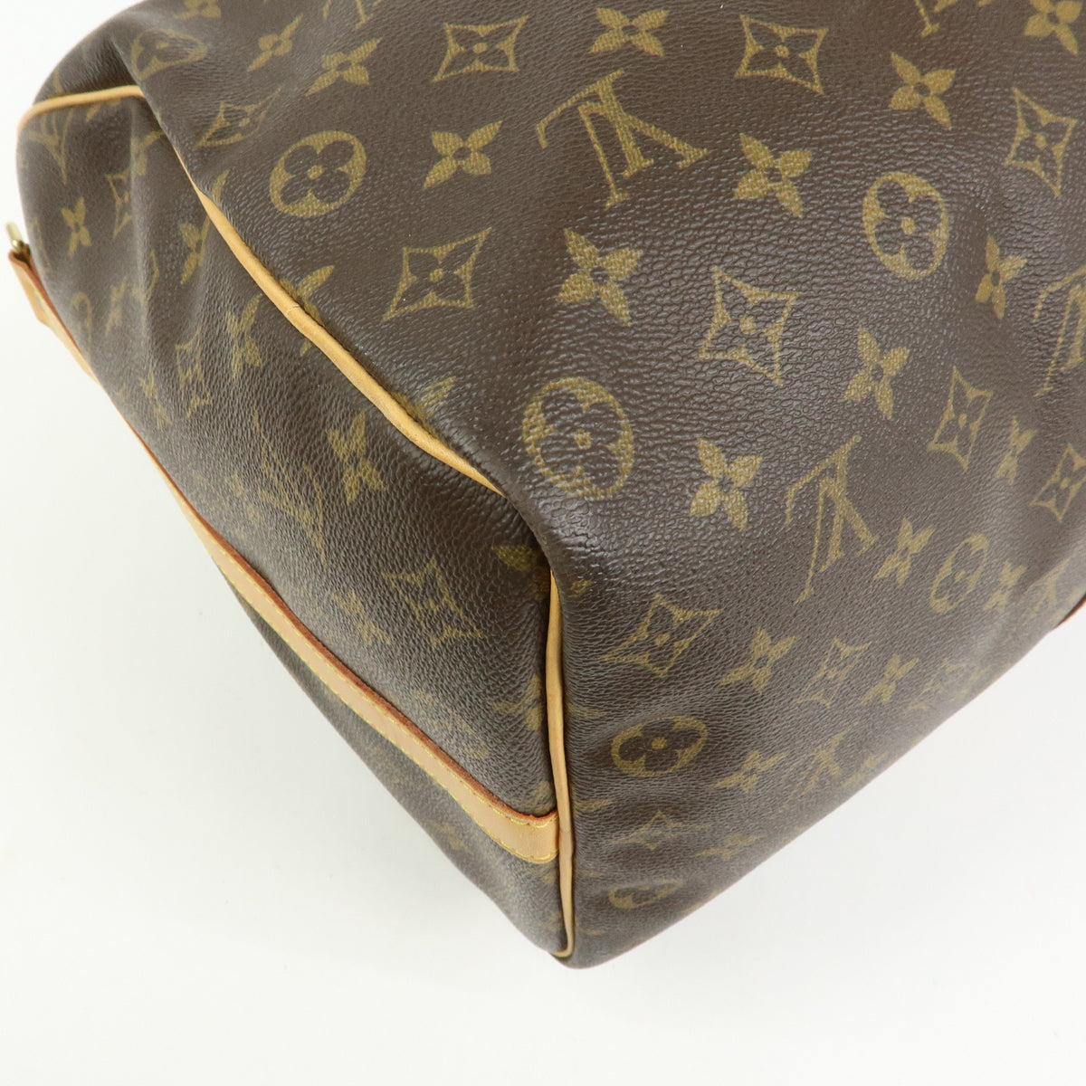 Louis Vuitton Monogram Keep All Bandouliere 50 Boston Bag Brown M41416