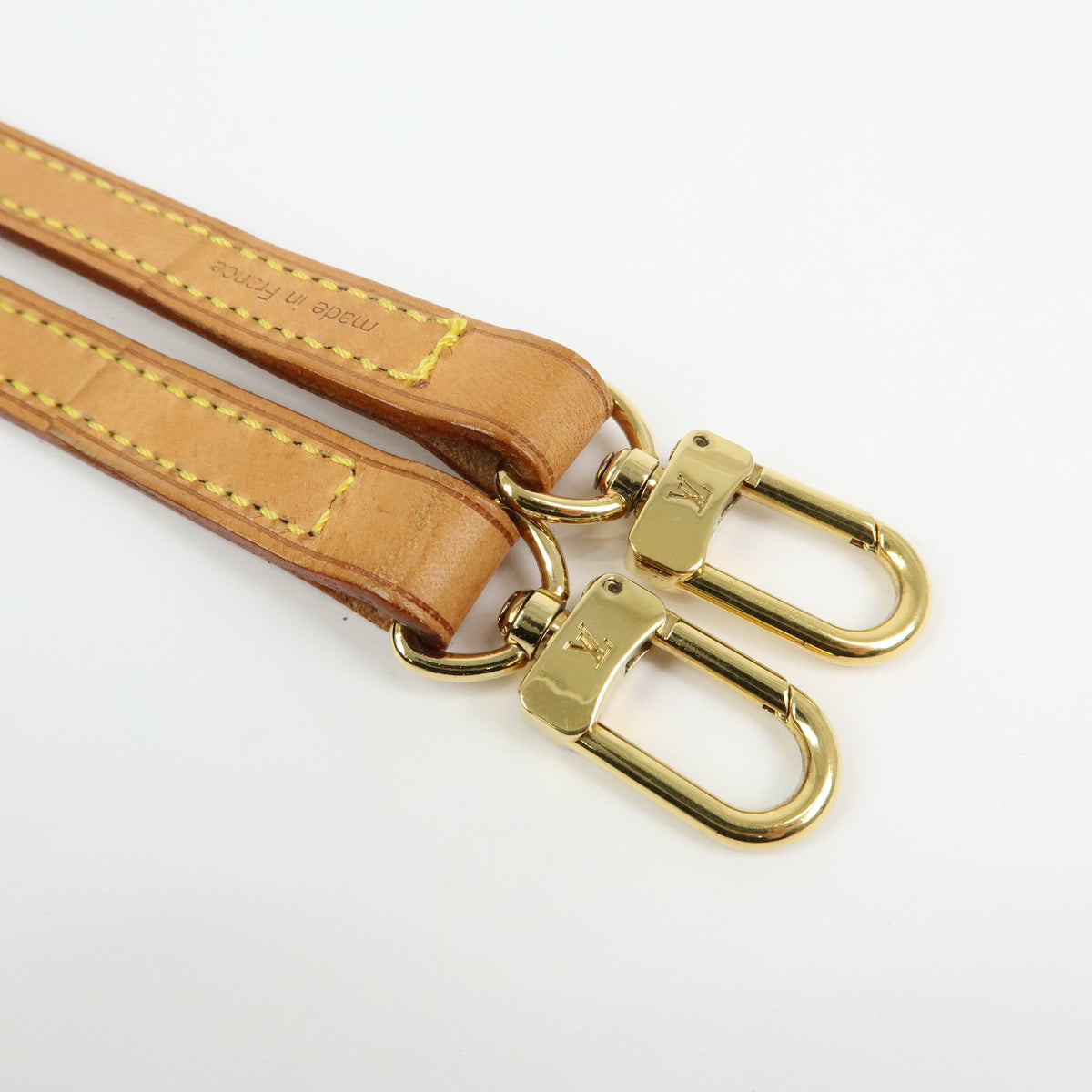Louis Vuitton Nume Leather Shoulder Strap 120cm 1.2cm Natural J00145