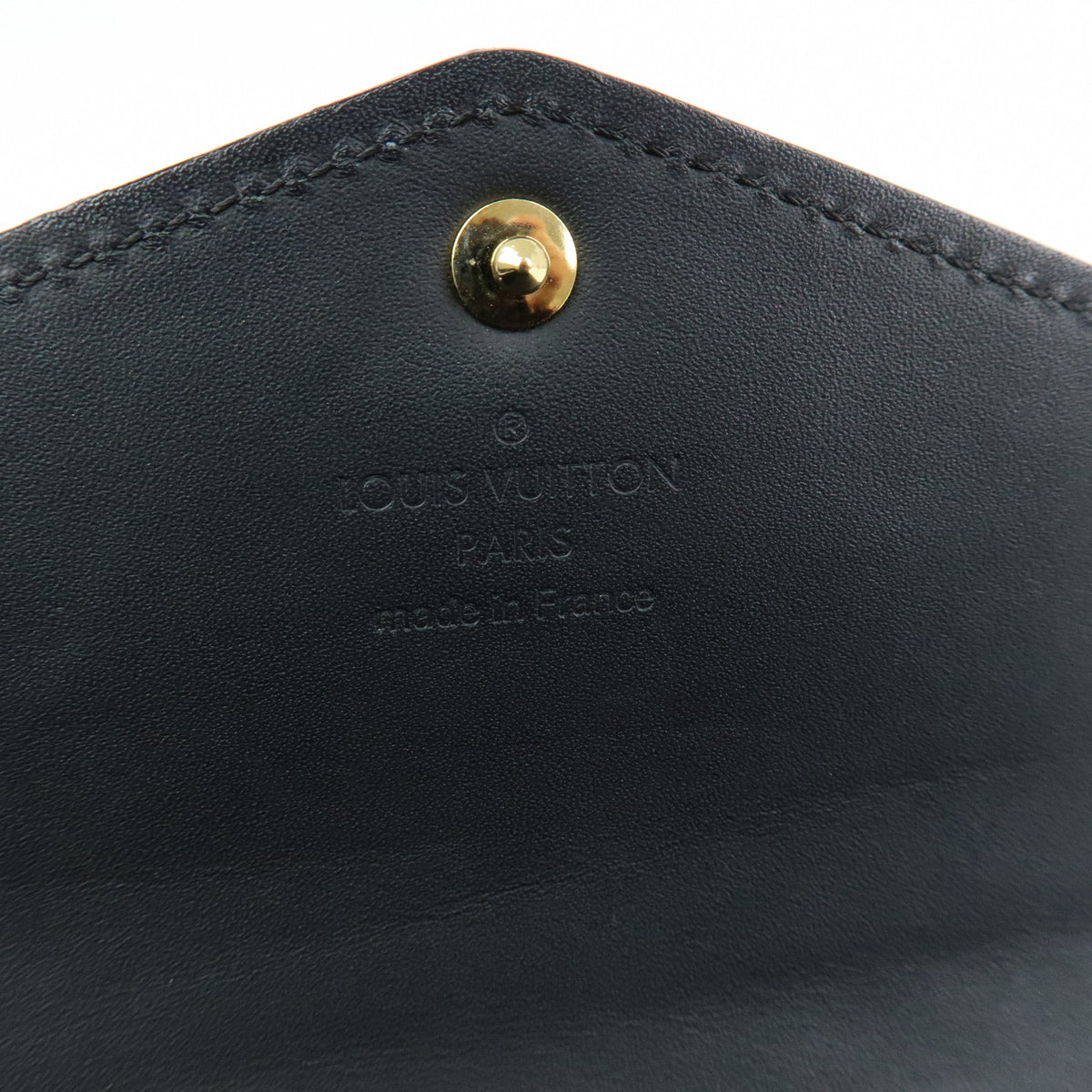 Louis Vuitton Monogram Vernis Portefeuille Sarah Stickers Noir M50371