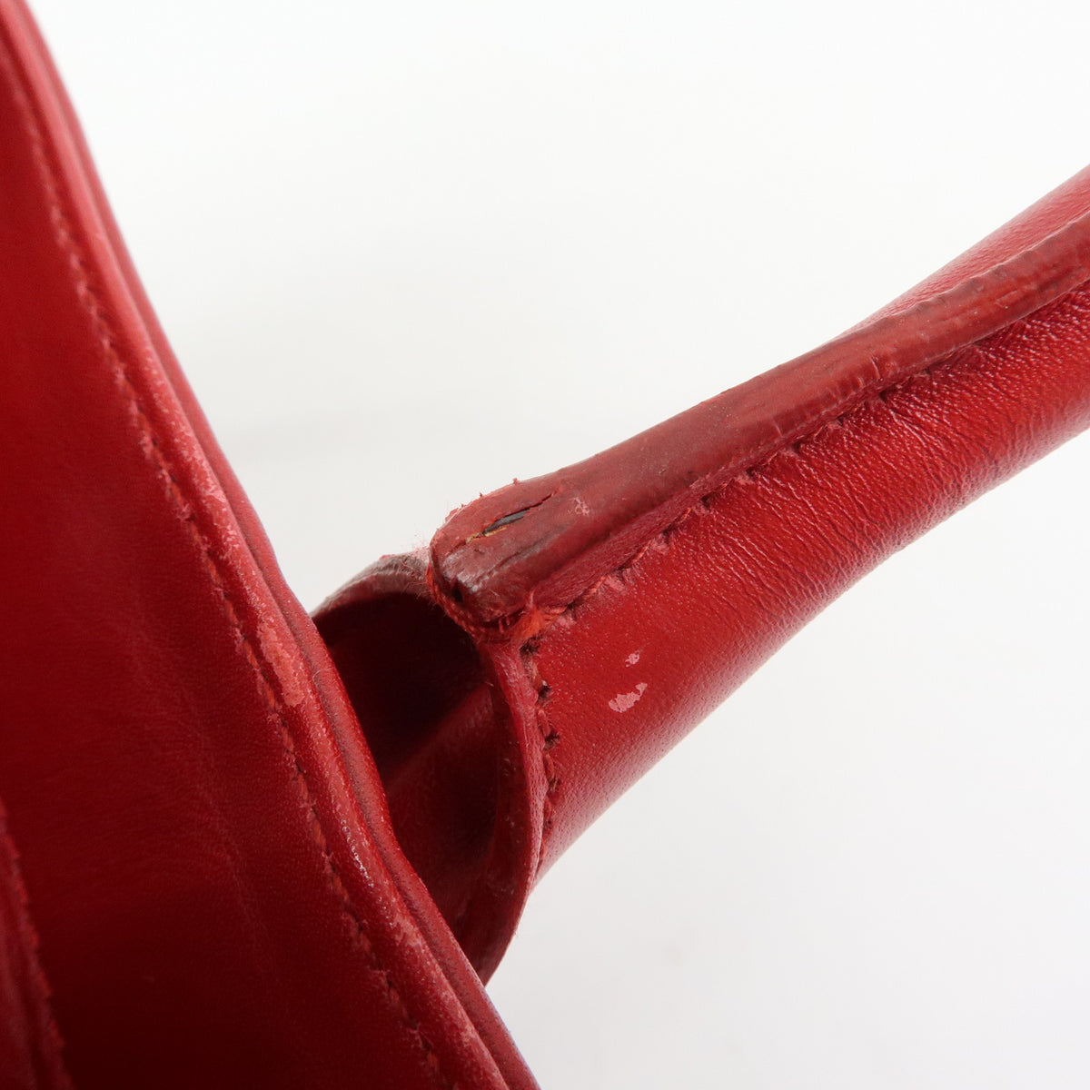 GUCCI GG Canvas Leather Tote Bag Hand Bag Beige Red 002・1119