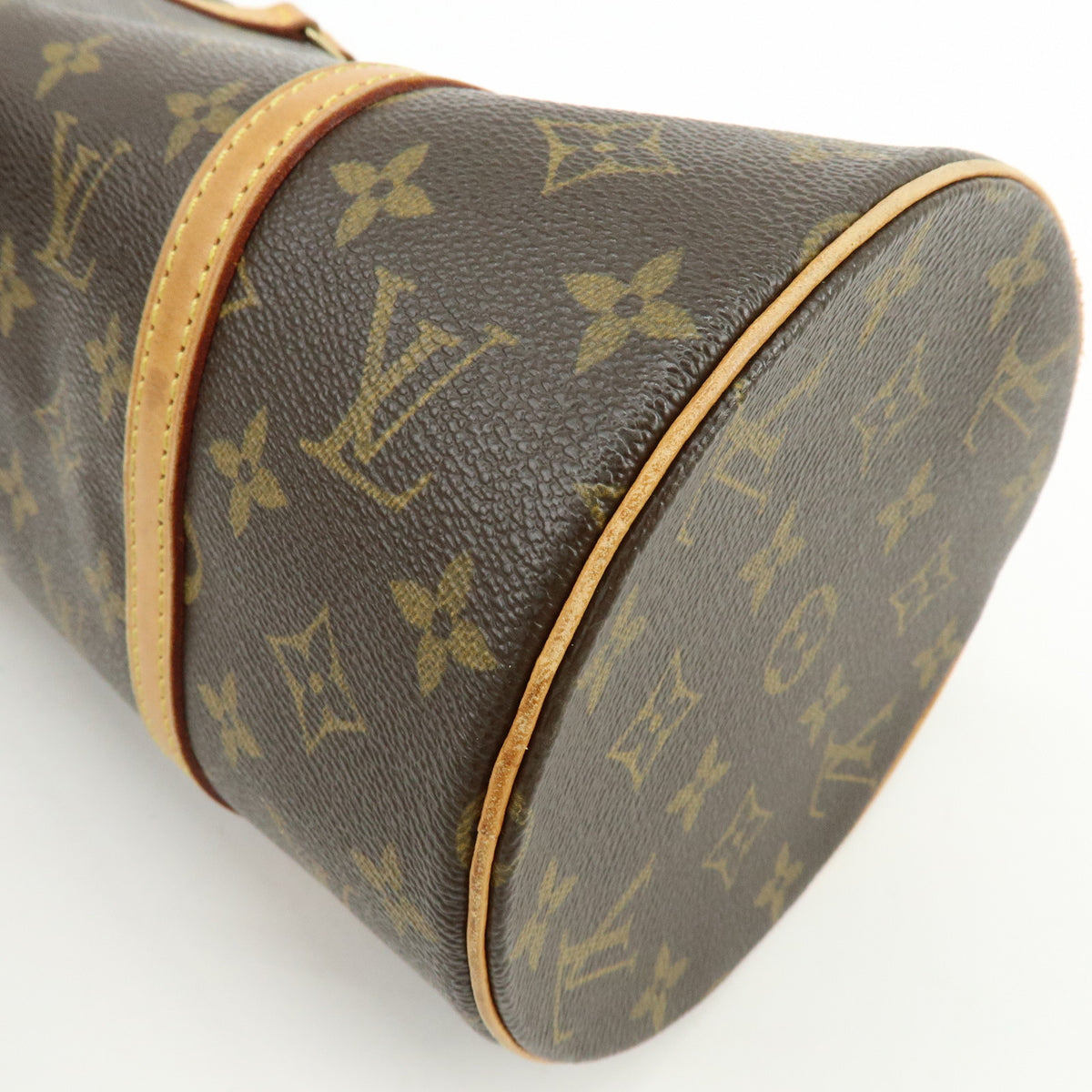 Louis Vuitton Monogram Papillon 30 Hand Bag Brown M51385