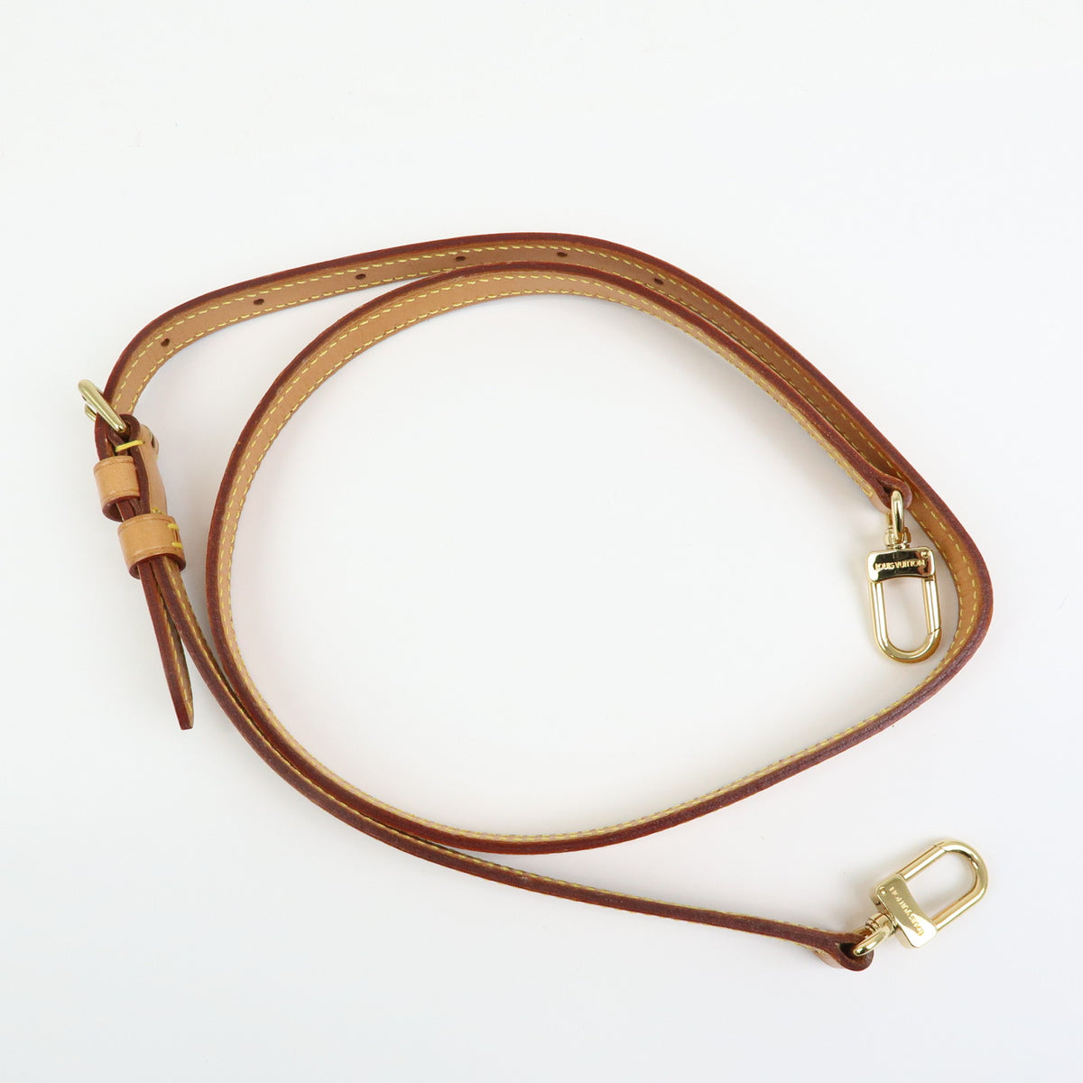 Louis Vuitton Adjustable Leather Shoulder Strap 120cm 1.6cm J52312