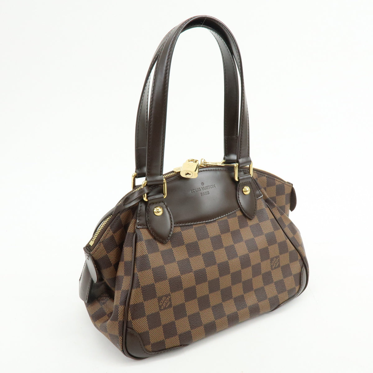 Louis Vuitton Damier Ebene Verona PM Hand Bag Shooulder Bag N41117