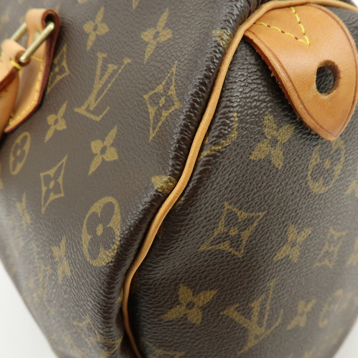 Louis Vuitton Monogram Speedy 35 Boston Bag Hand Bag M41524
