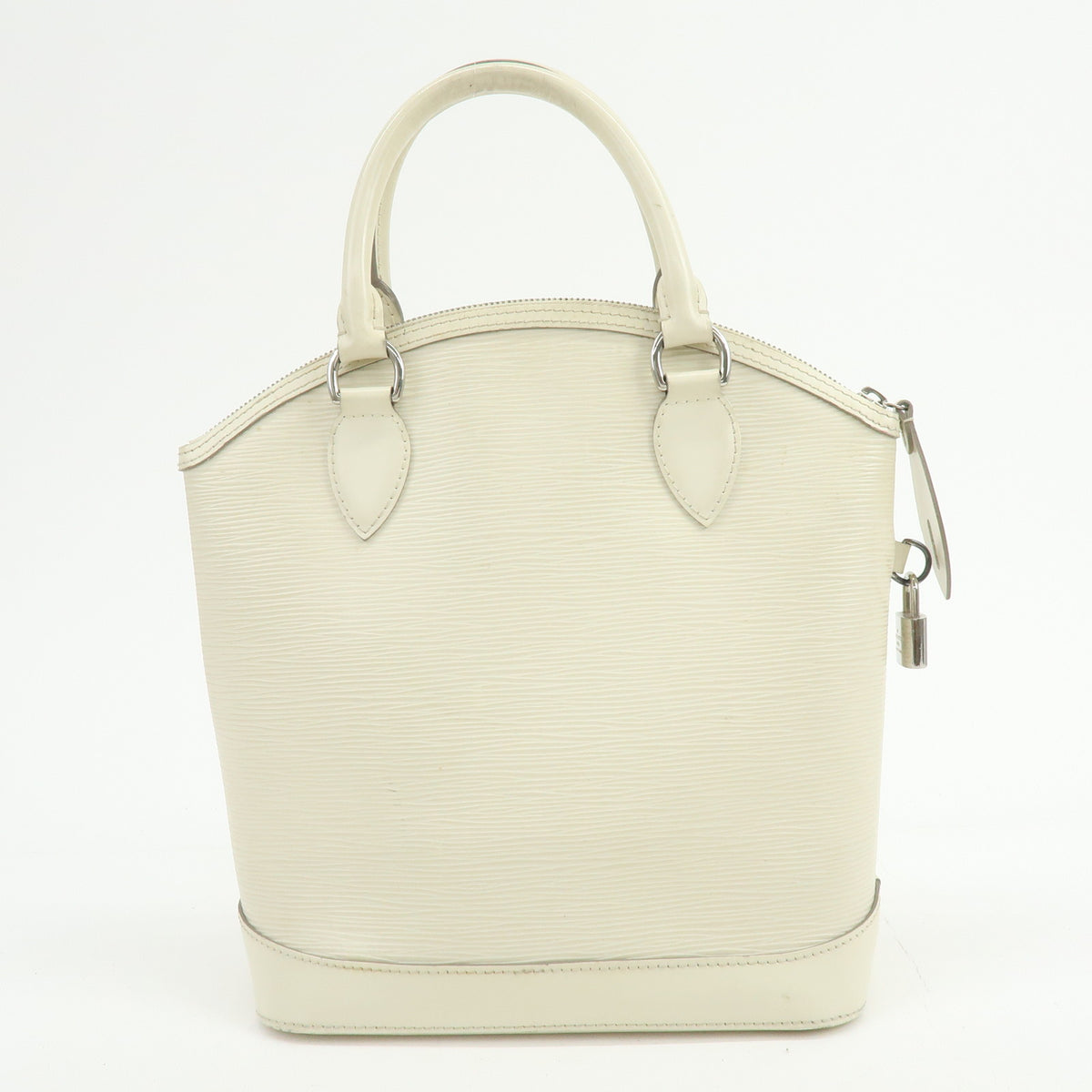 Louis Vuitton Epi Lockit Hand Bag Tote Bag Ivoire White M4229J