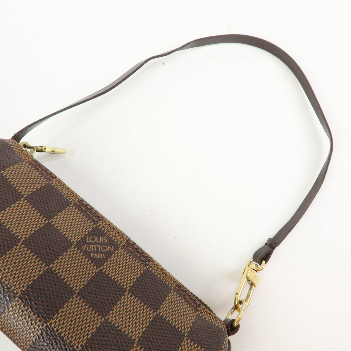 Louis Vuitton Damier Mini Pouch for Papillon Bag Brown