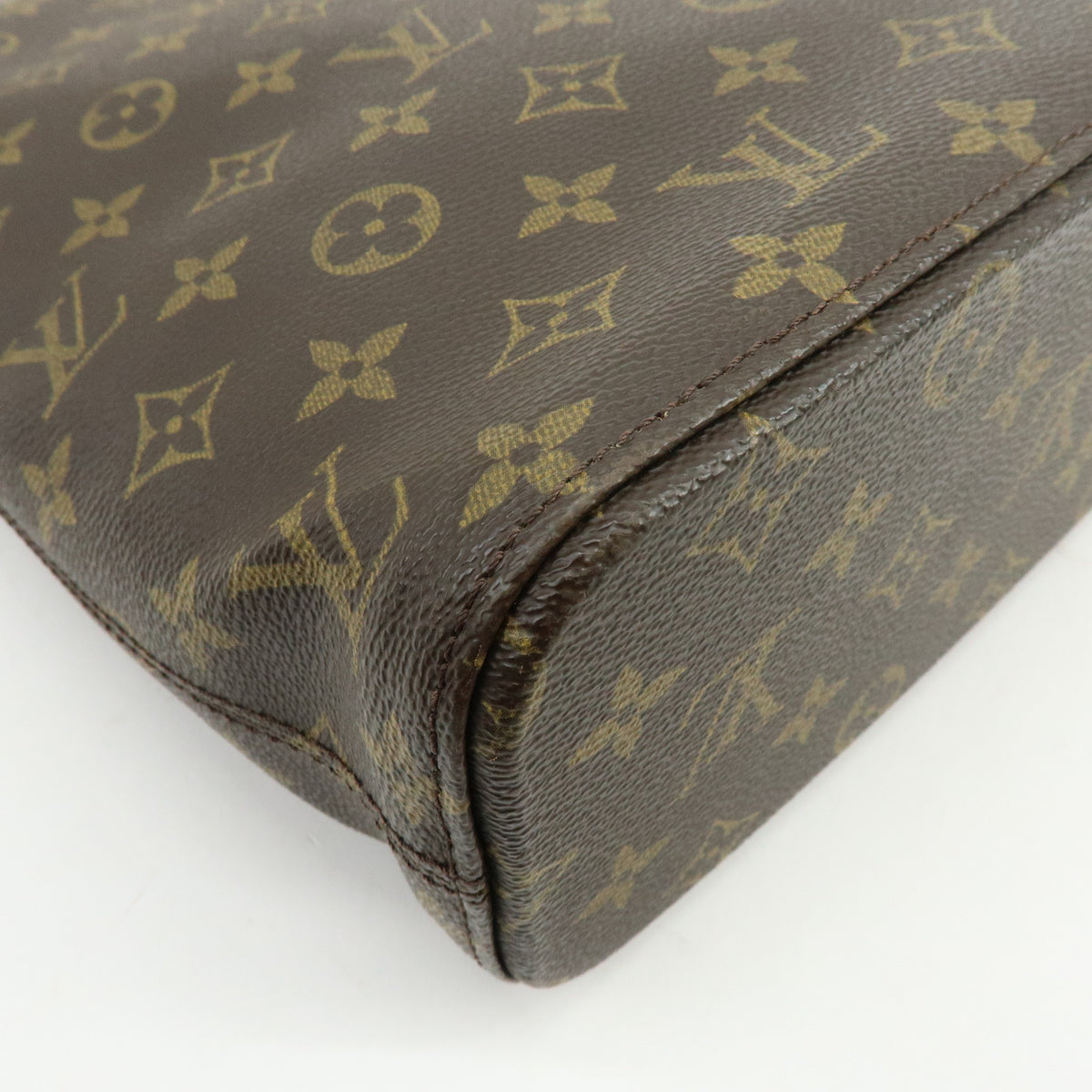 Louis Vuitton Monogram Luco Tote Bag Shoulder Bag Brown M51155