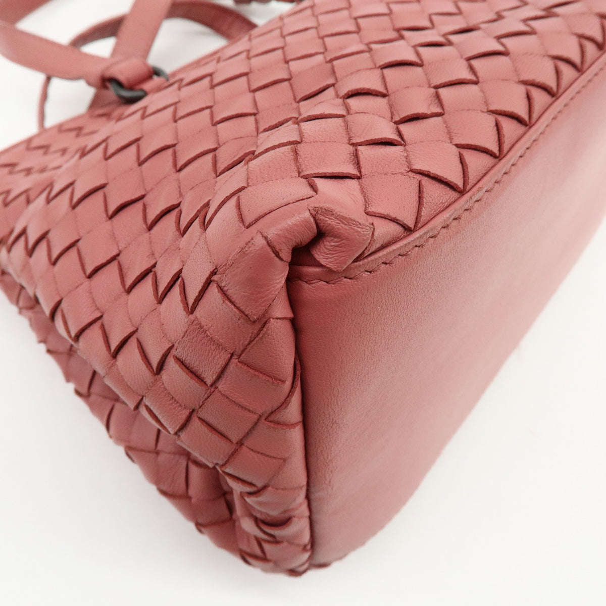BOTTEGA VENETA Intrecciato Nappa Leather 2Way Bag Shoulder Bag Pink