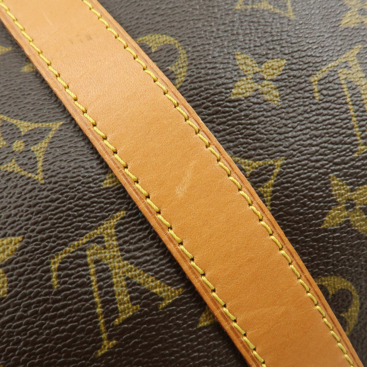 Louis Vuitton Monogram Keep All Bandouliere 50 Boston Bag Brown M41416