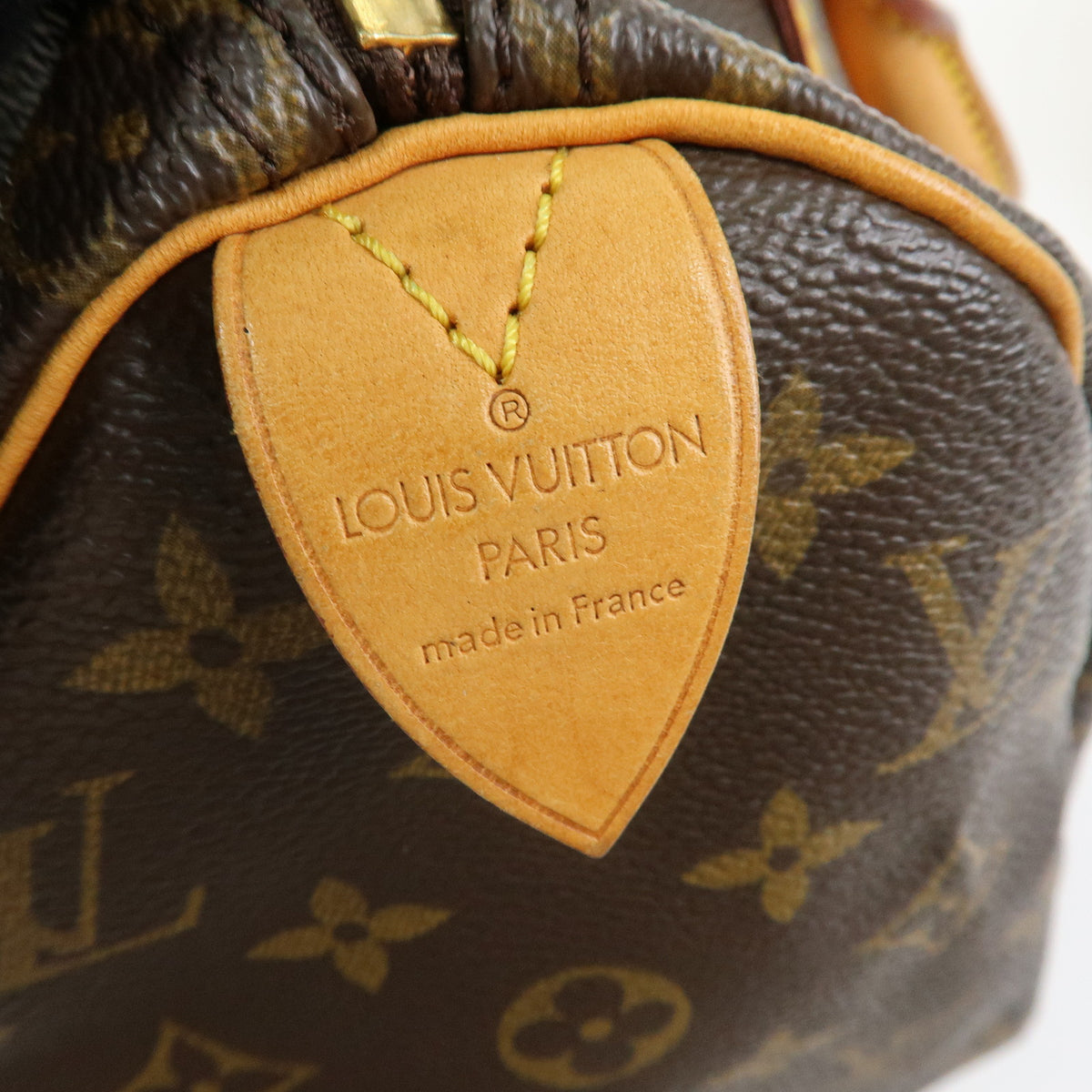 Louis Vuitton Monogram Speedy 25 Boston Bag Hand Bag Brown M41528