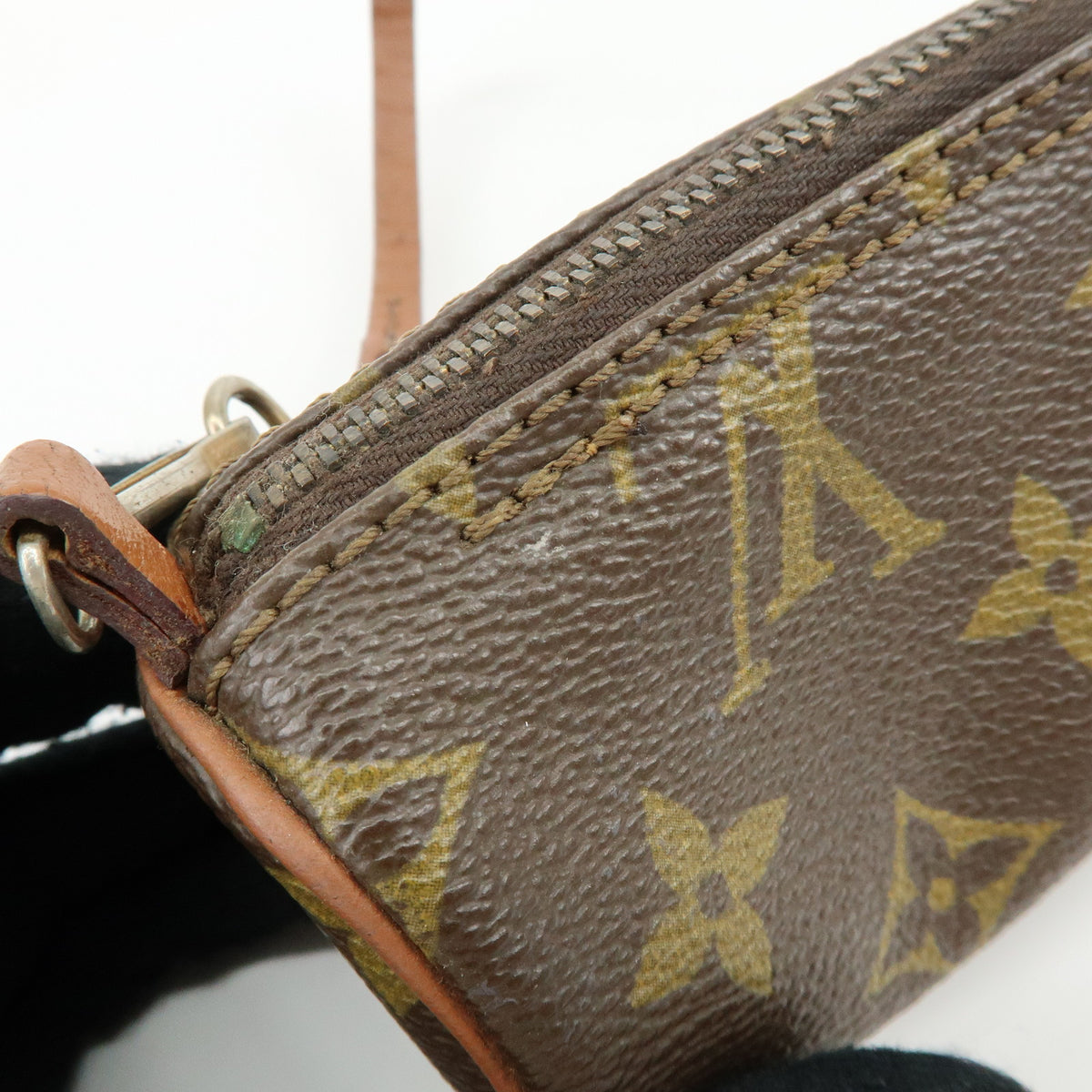 Louis Vuitton Monogram Mini Pouch for Papillon Bag Brown