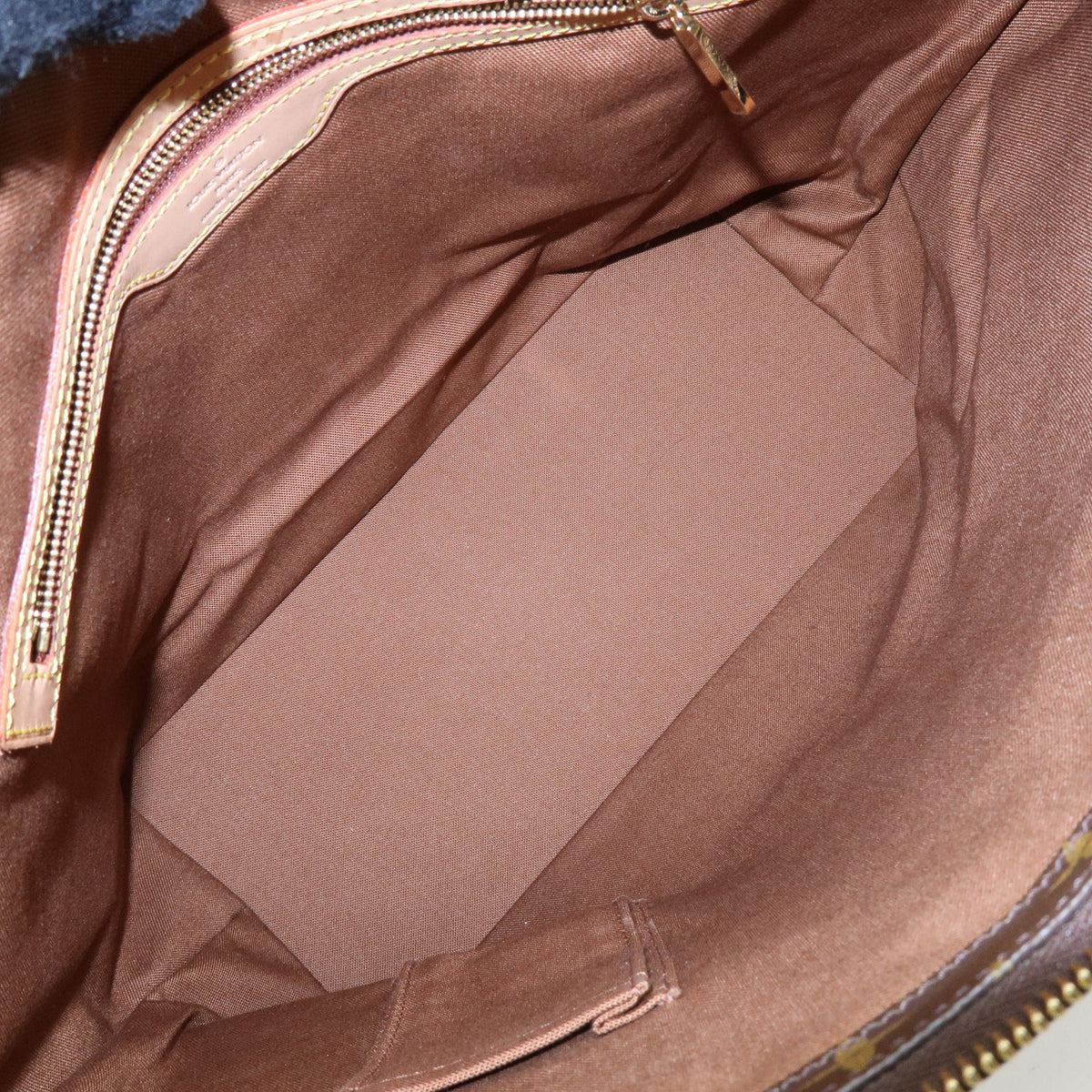 Louis Vuitton Monogram Cabas Mezzo Tote Bag Shoulder Bag Brown M51151