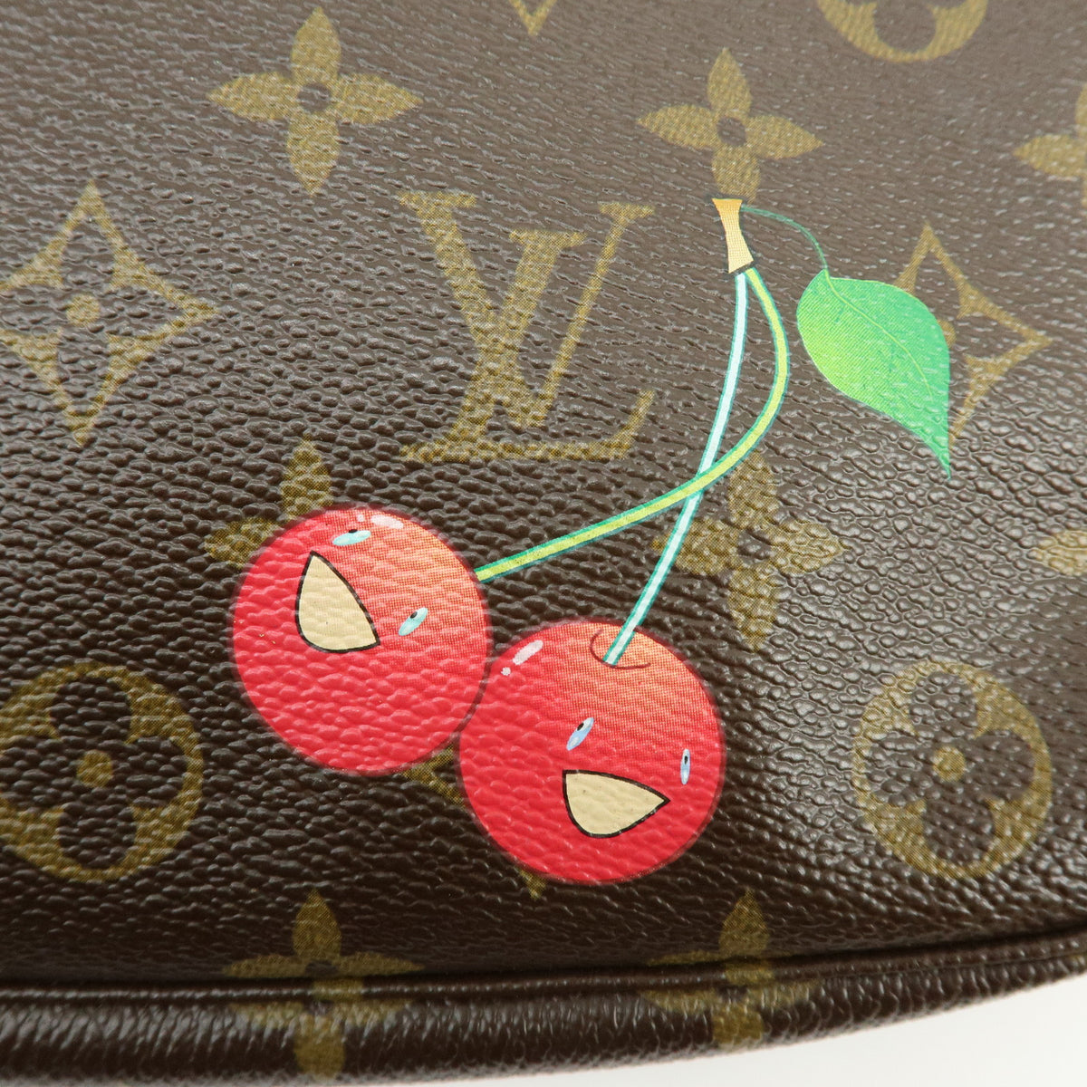 Louis Vuitton Monogram Cherry Pochette Accessoires Pouch M95008