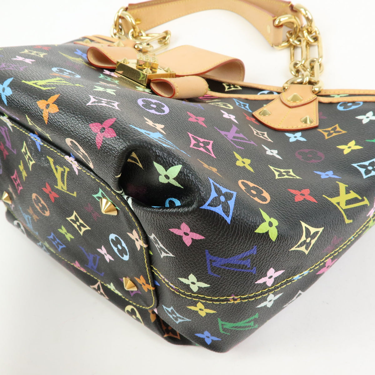 Louis Vuitton Monogram Multicolor Annie GM Canvas Tote Bag M40304