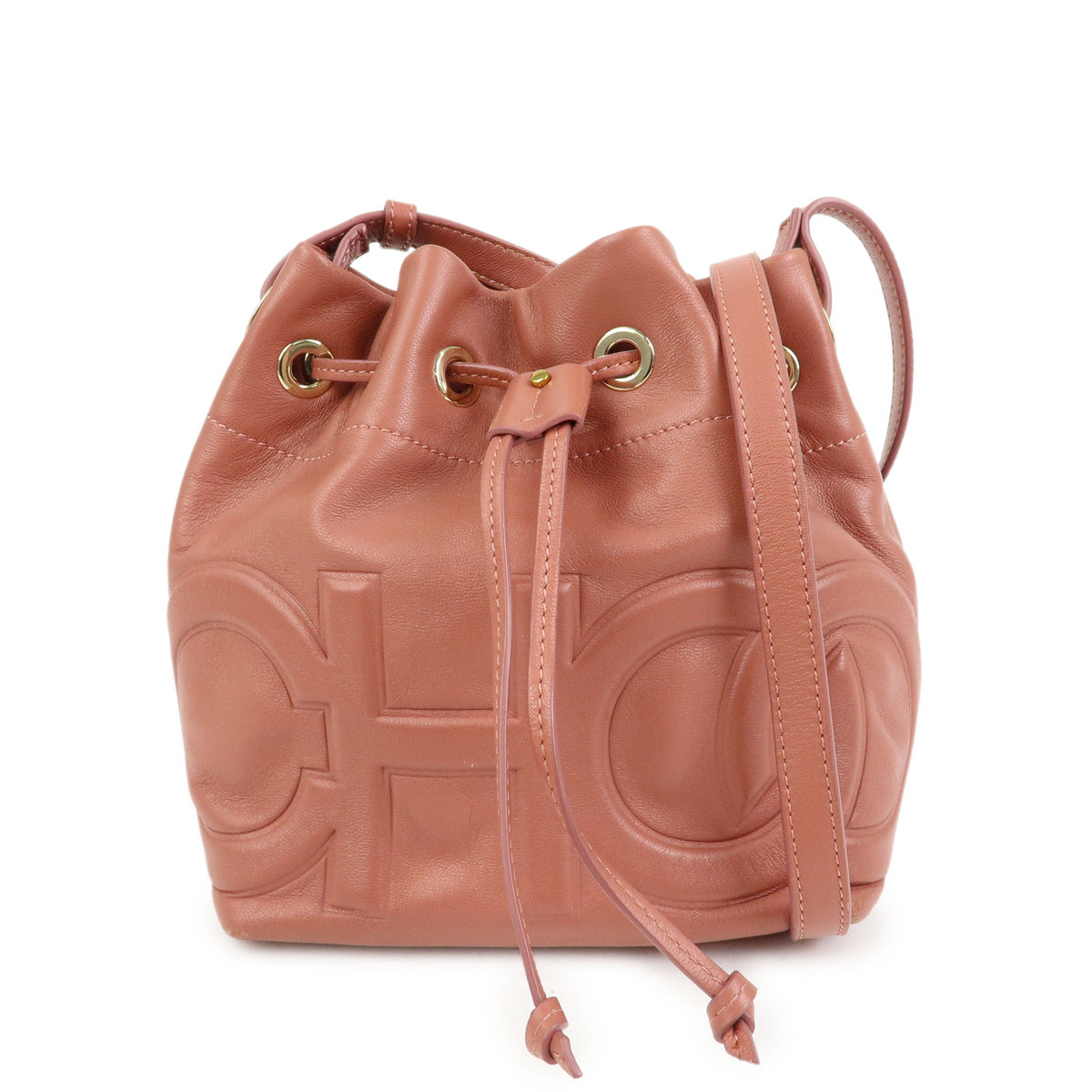 JIMMY CHOO Nappa Leather Juno S Shoulder Bag Crossbody Bag Pink