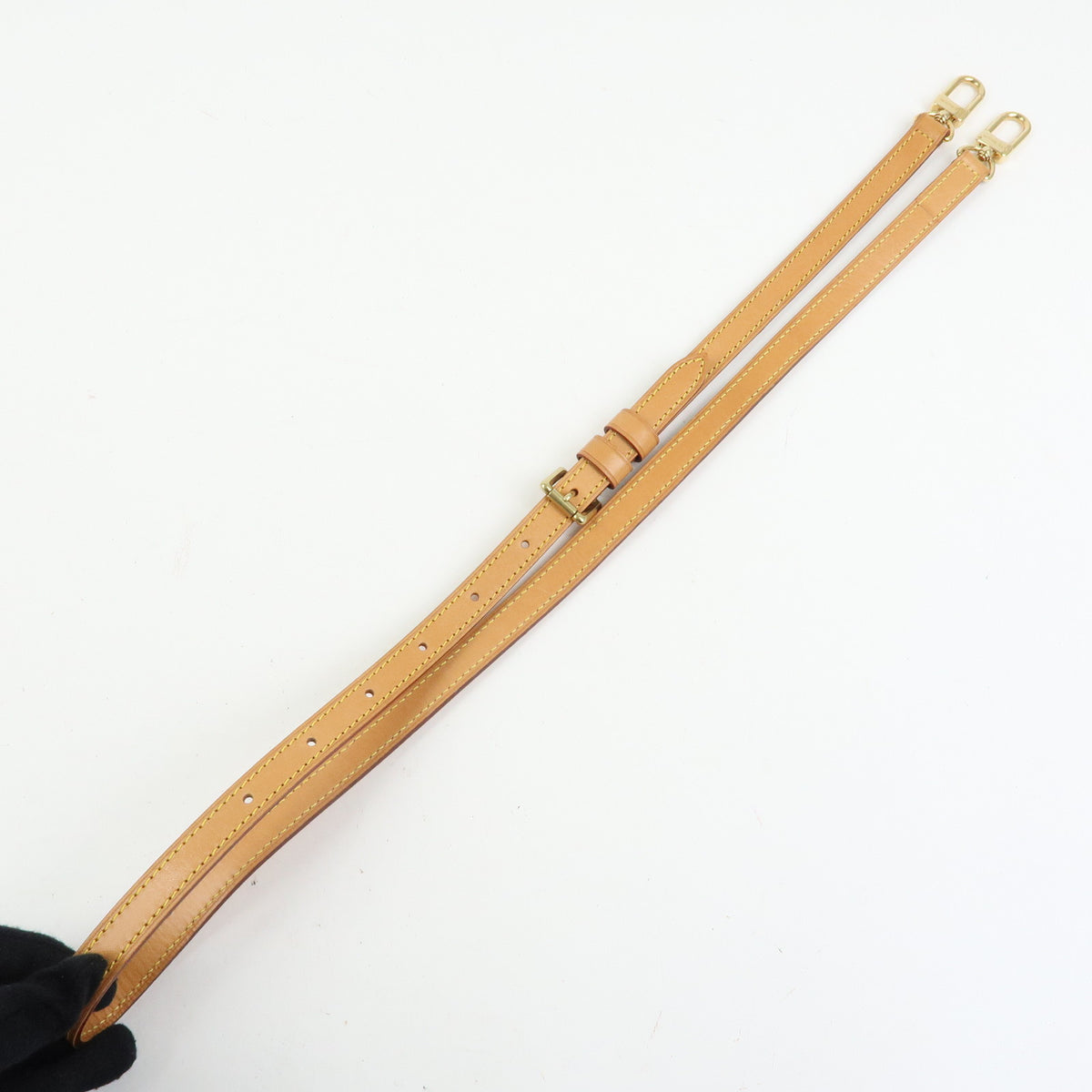 Louis Vuitton Adjustable Leather Shoulder Strap 120cm 1.6cm J52312