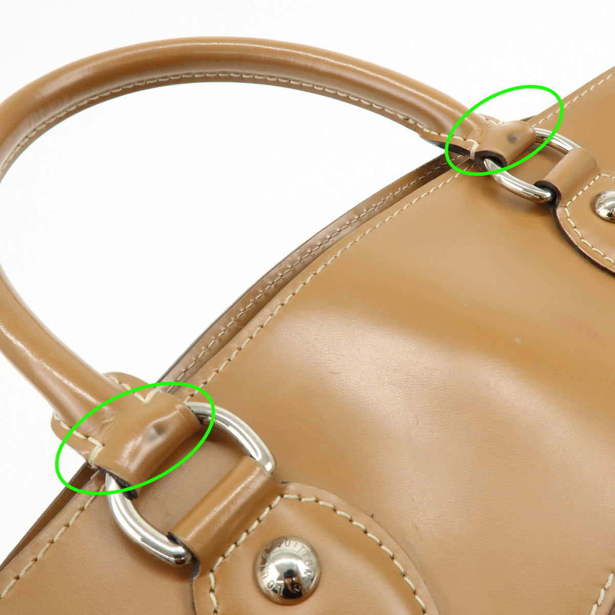 Louis Vuitton Epi Passy PM Leather Hand Bag Camel M59261