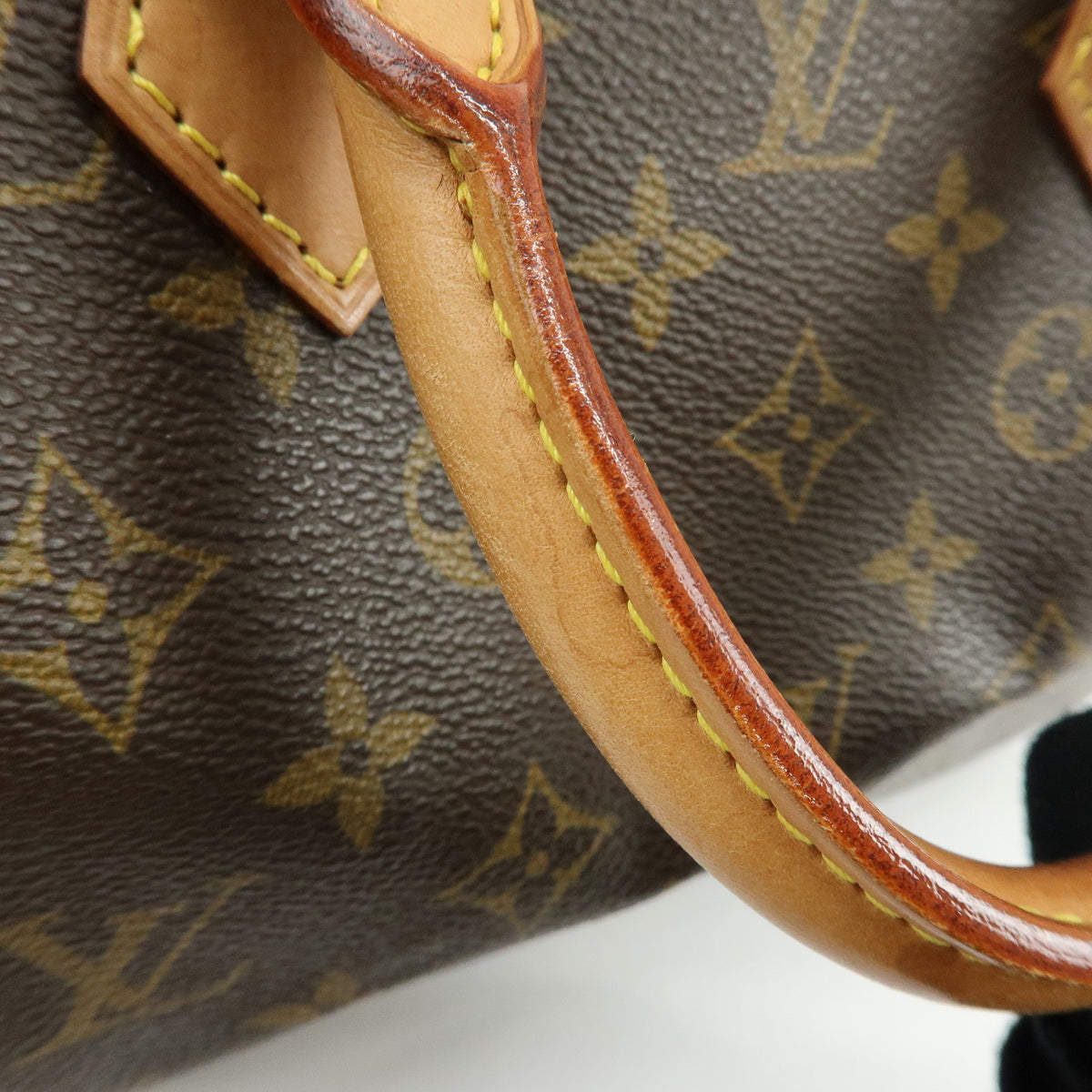 Louis Vuitton Monogram Speedy 25 Boston Bag Hand Bag Brown M41528